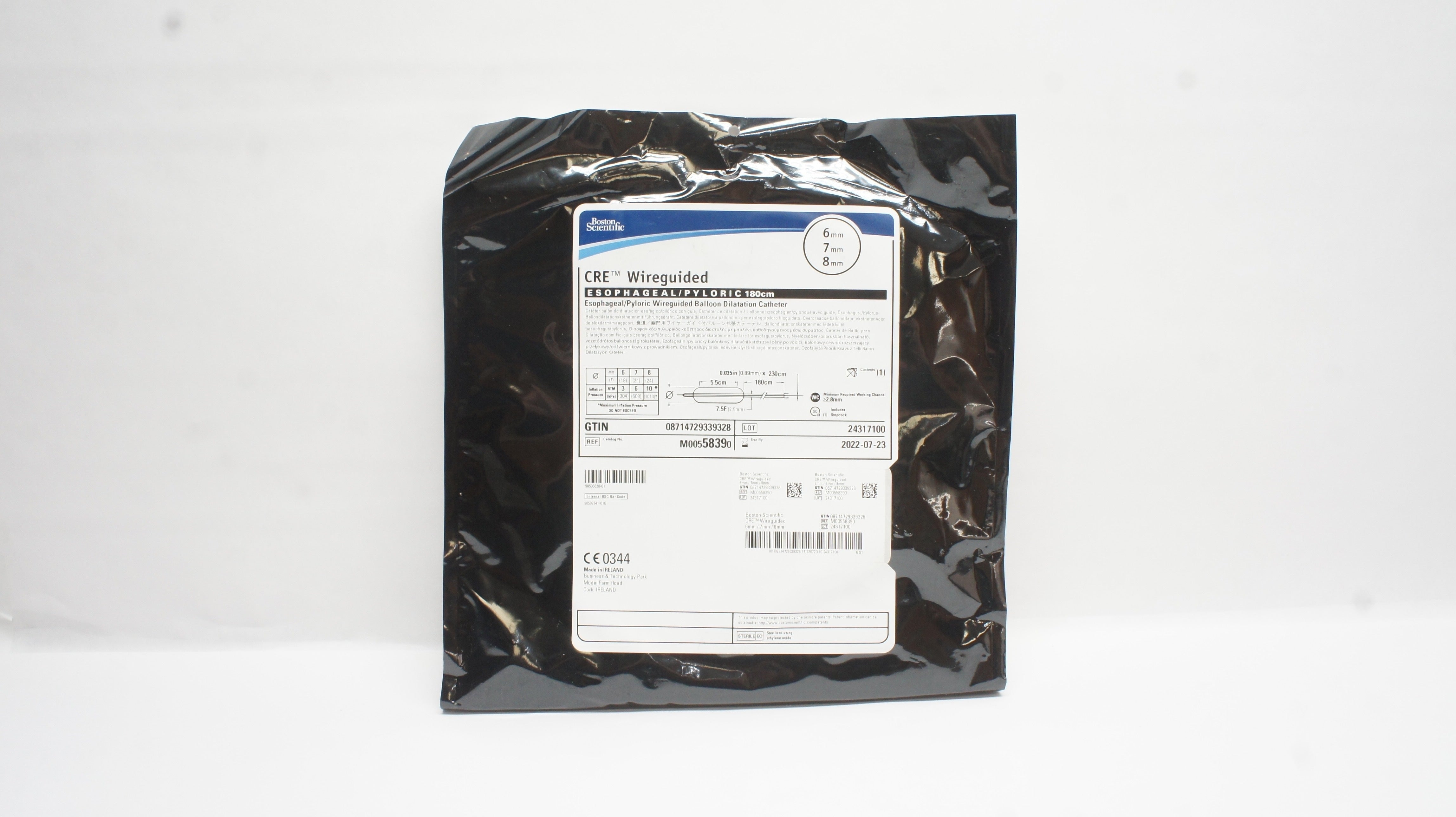 Boston Scientific 5839 CRE Wireguided ~ Exp.