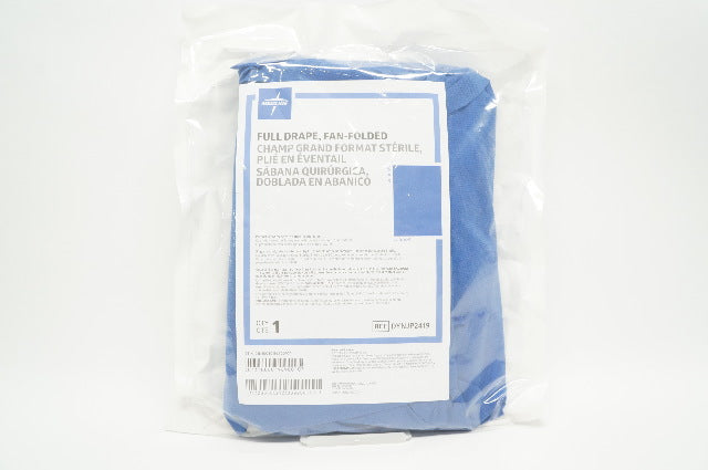 Medline DYNJP2419 Full Drape, Fan-Folded 70inch x 100inch