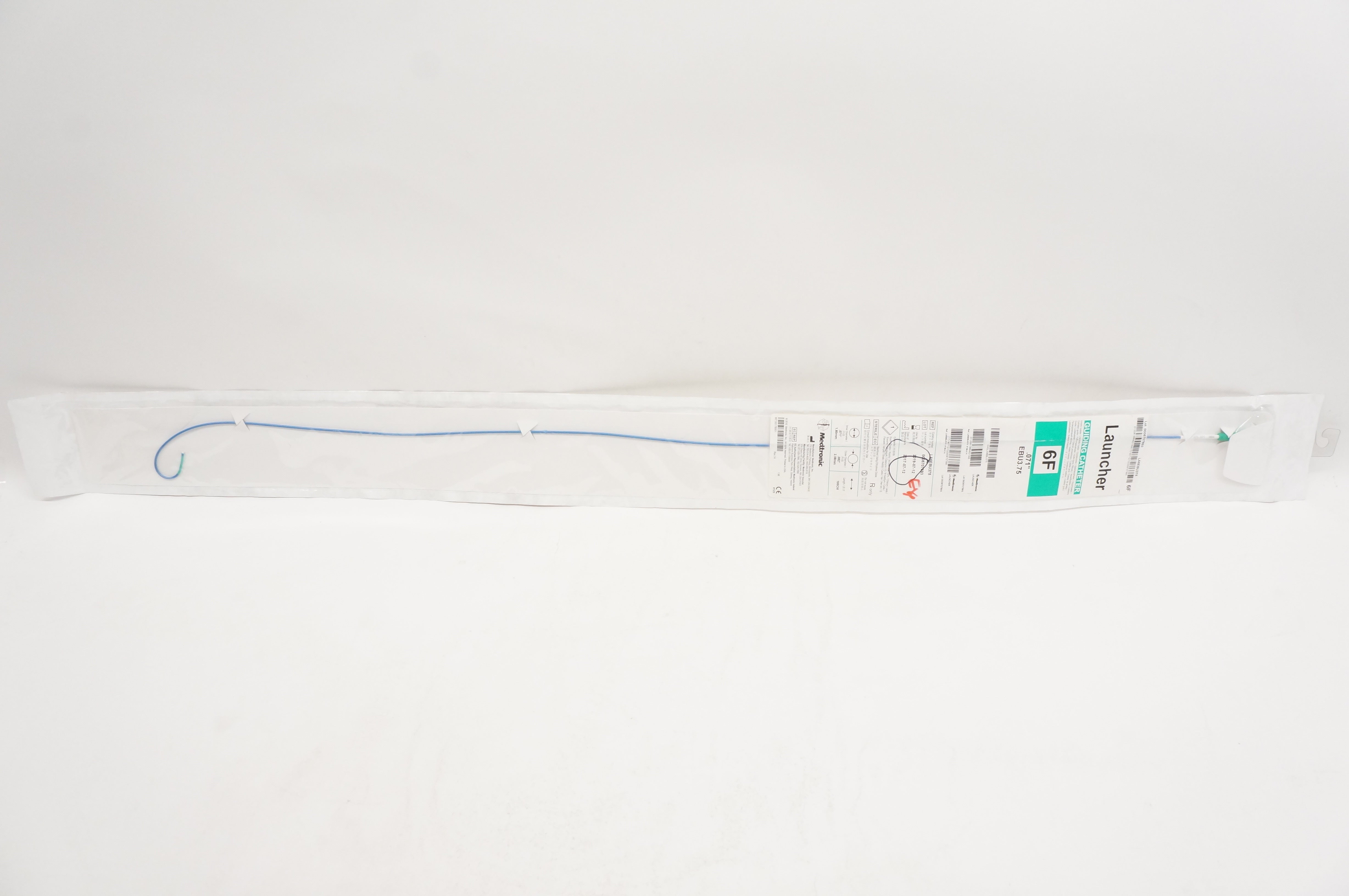 Medtronic LA6EBU375 Launcher Guiding Cath. EBU3.75 6F x .071inch x 100cm (x)