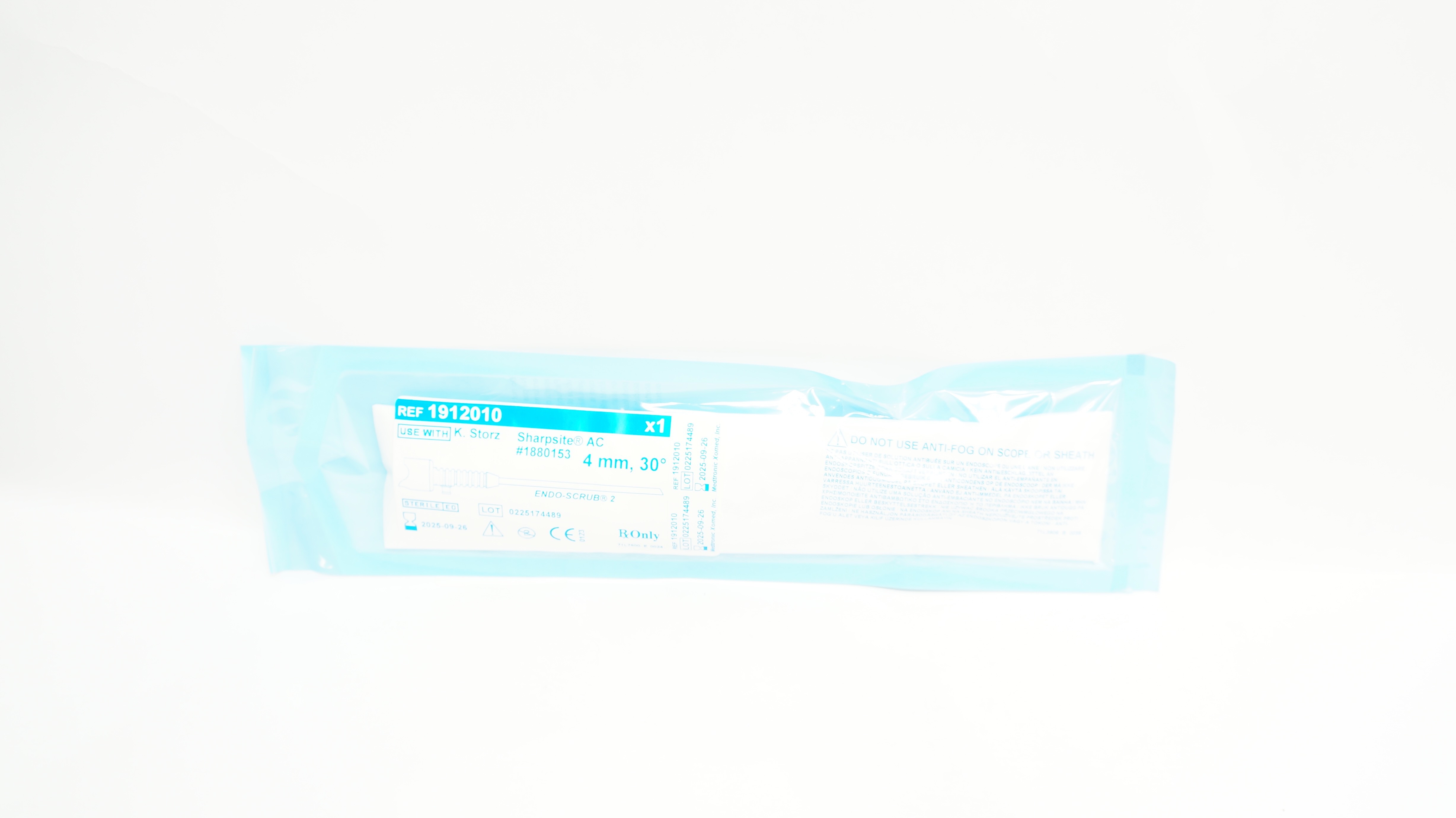 Medtronic 1912010 Endo-Scrub 2 Sheath 4mm 30 Degree