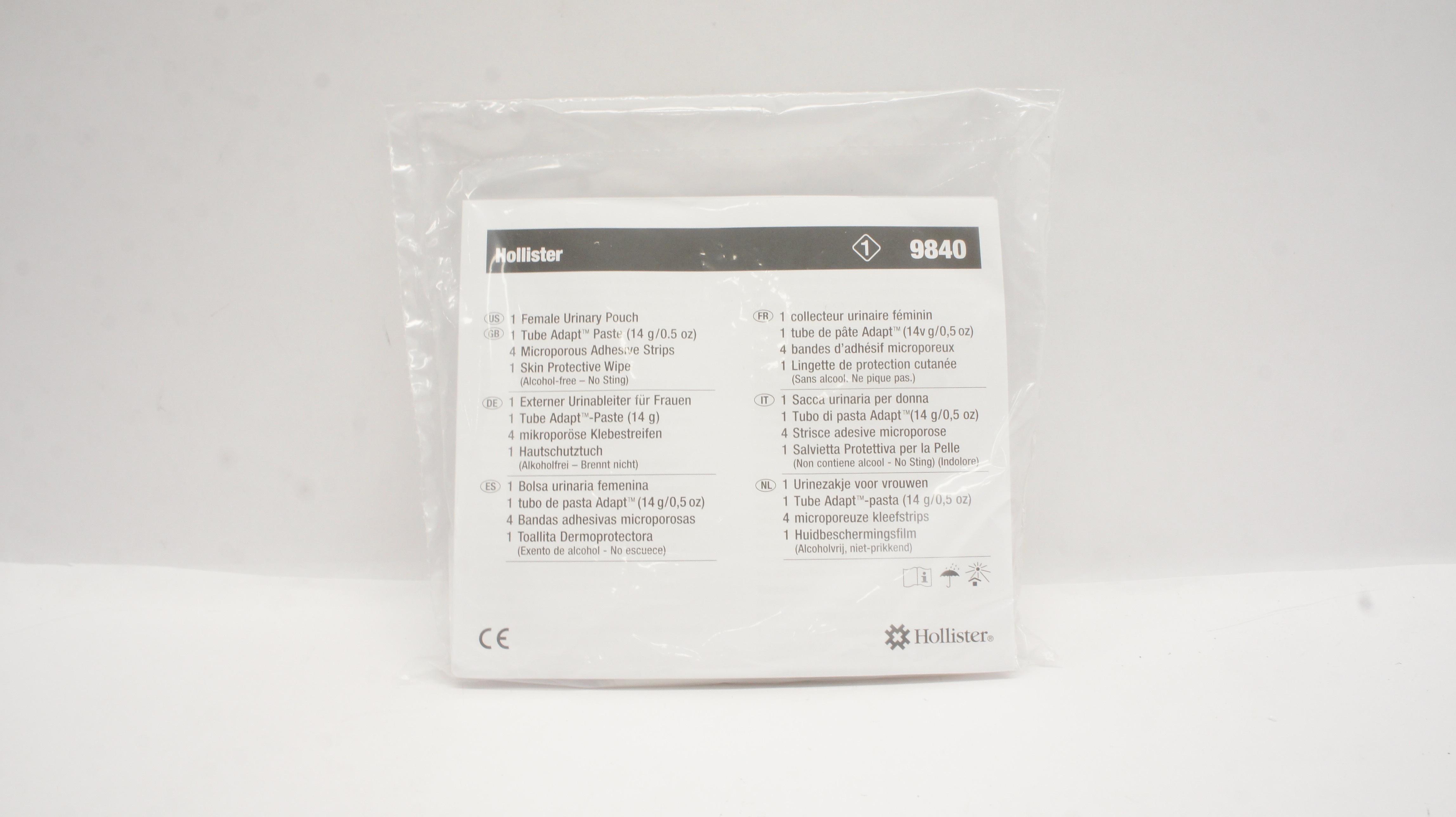 Hollister 9840 Female Urinary Pouch