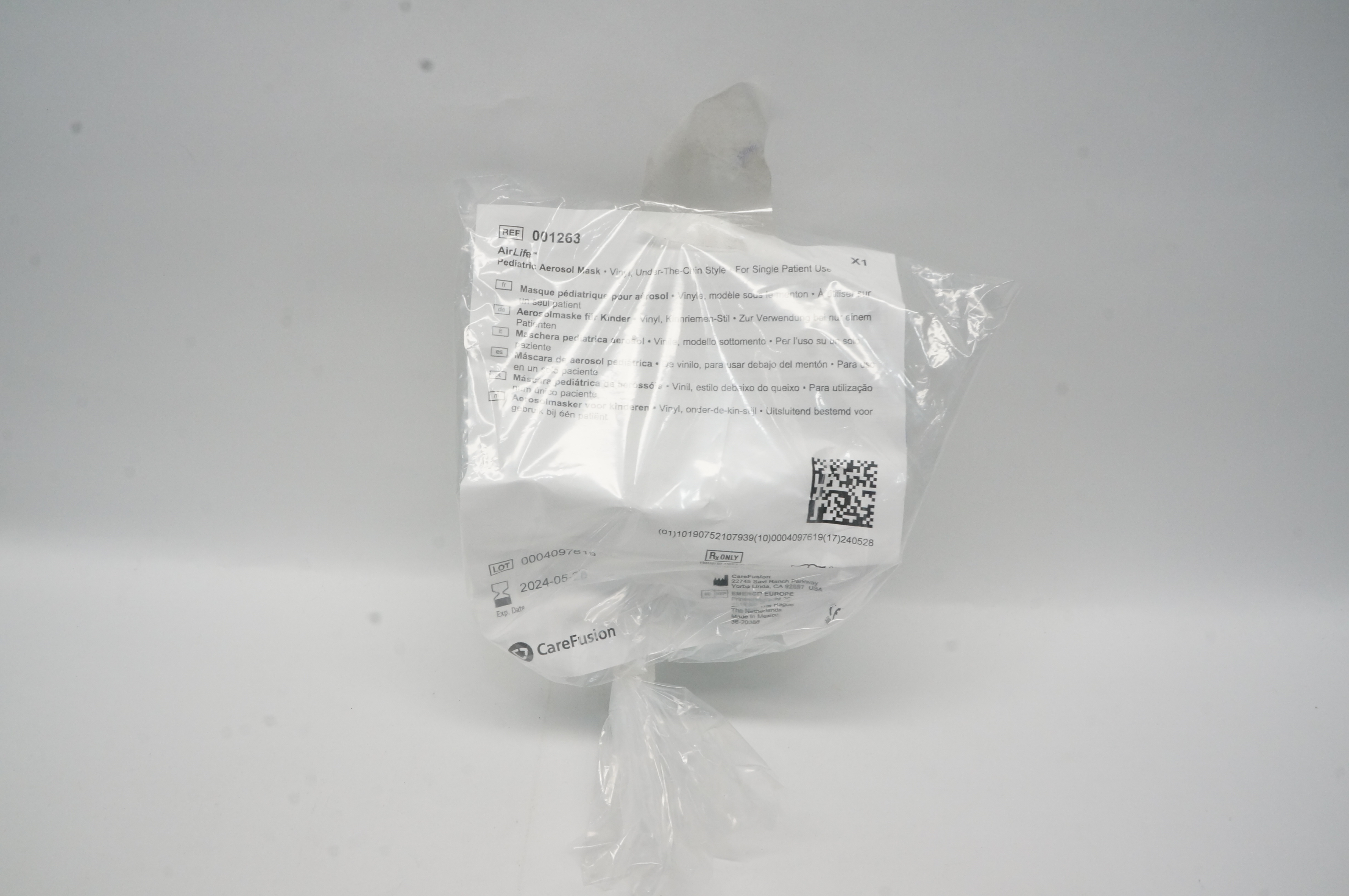 CareFusion 001263 AirLife Pediatric Aerosol Mask