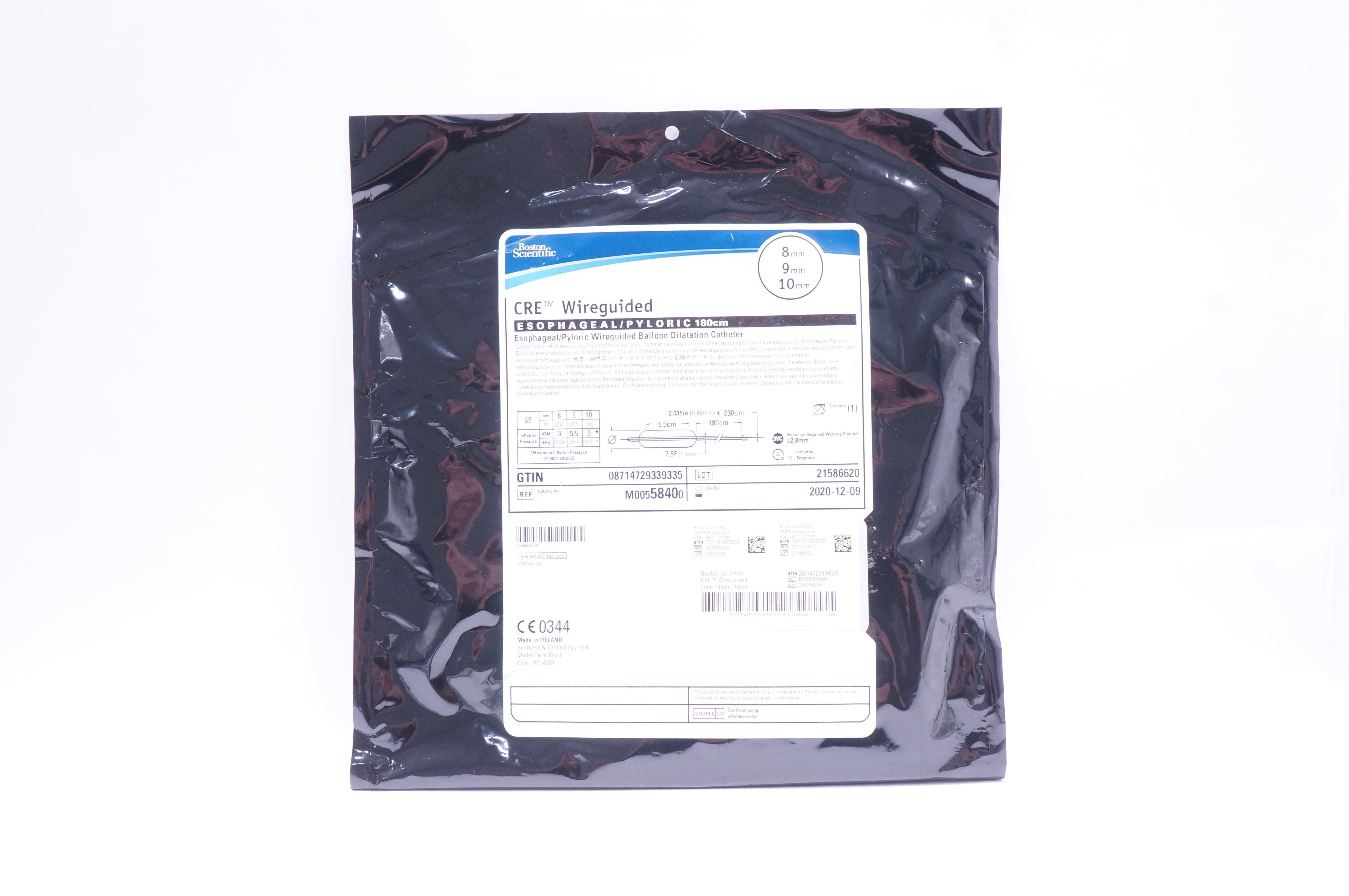 Boston Scientific 5840 CRE Wireguided Wireguided Balloon Dilatation Cath (x)