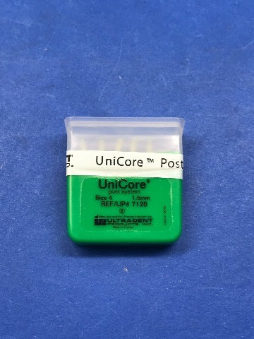 Ultradent 7128 UniCore Size 4, 1.5mm ~ Pack of 5