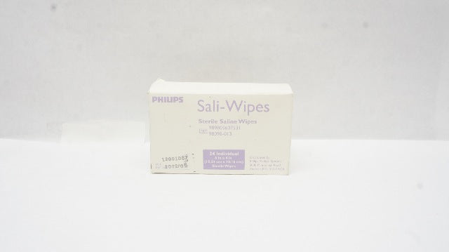Philips 98098-013 Sali-Wipes Sterile Saline Wipes 6 inch x 4 inch - Box of 18(x)
