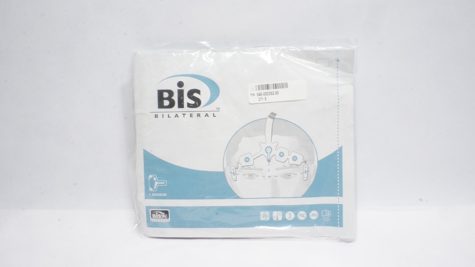 Covidien BIS Bilateral Sensor REF 186-0212 - Pack of 5