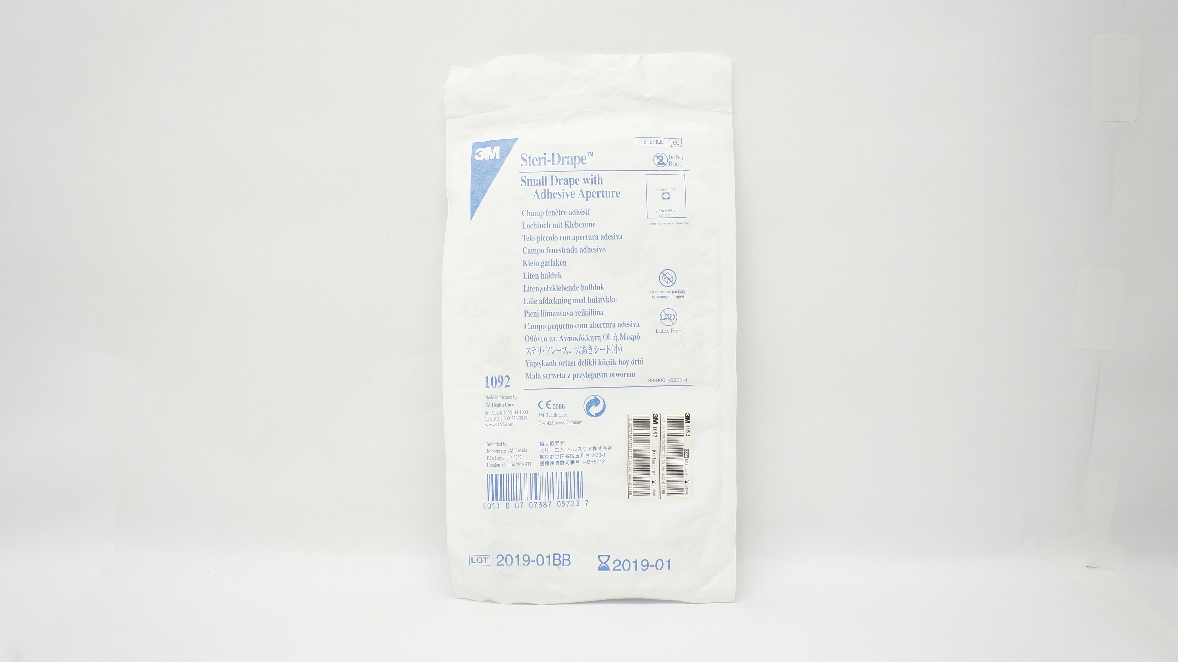 3M 1092 Steri-Drape Surgical Drape 22inch x 25inch (x)