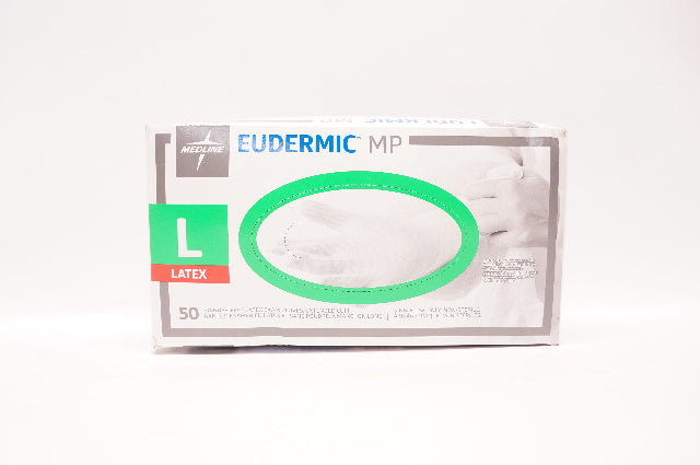 Medline 485603 Eudermic MP 12in. High-Risk Exam Gloves, Size L - Box of 50