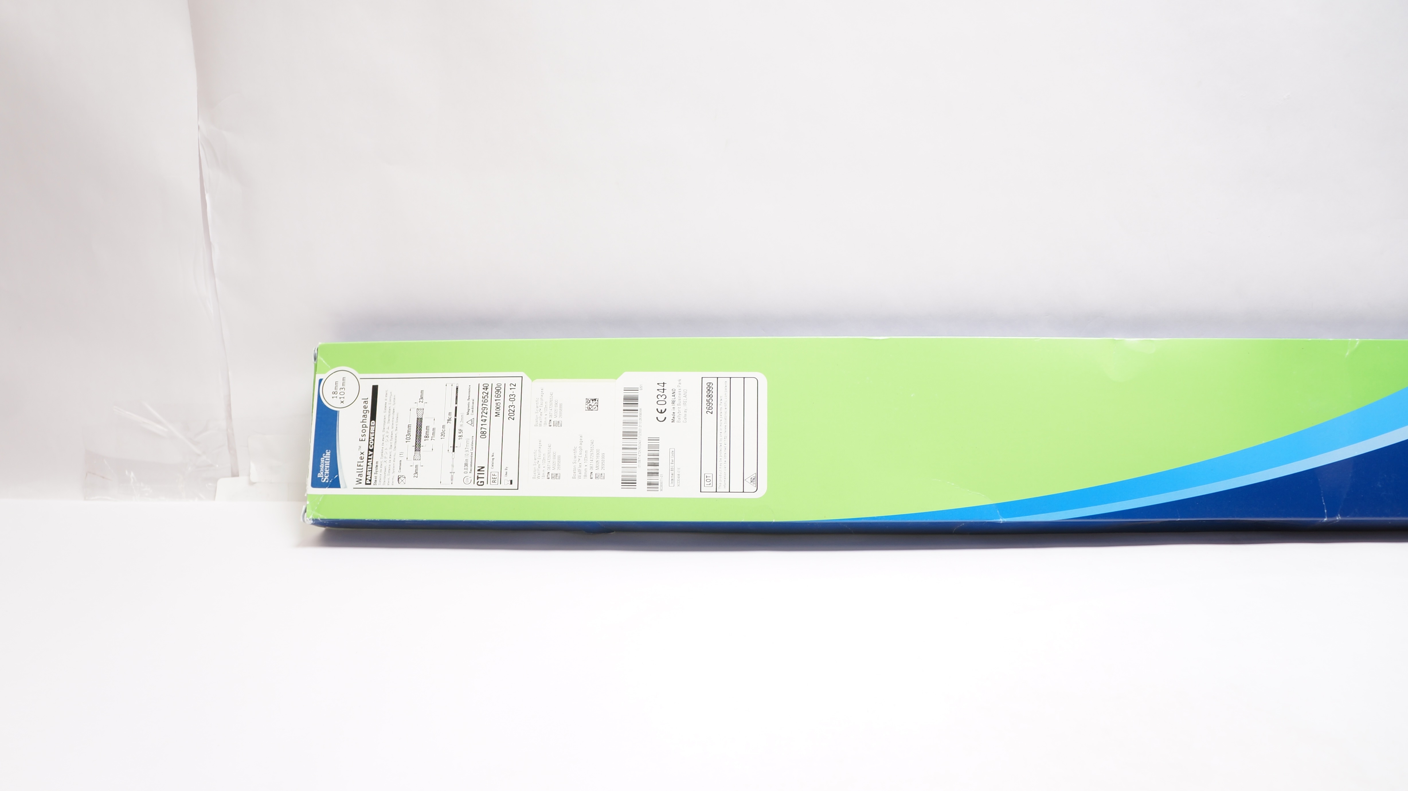 Boston Scientific M00516900 WallFlex Esophageal Partially Covered 18 x 103mm (x)