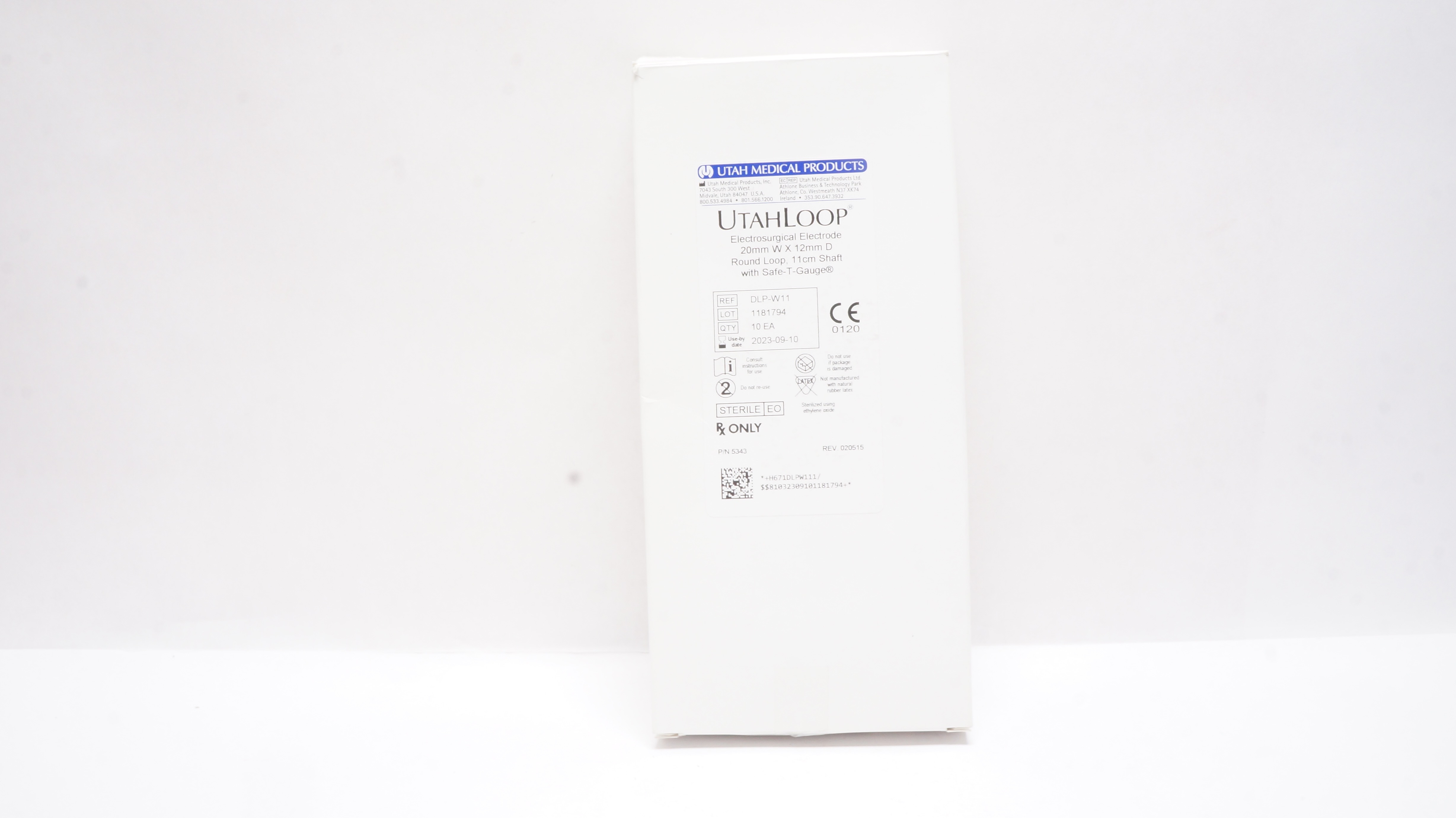 Utah Medical DLP-W11 UtahLoop Electrosurgical 20mm x 12mm - Box of 10