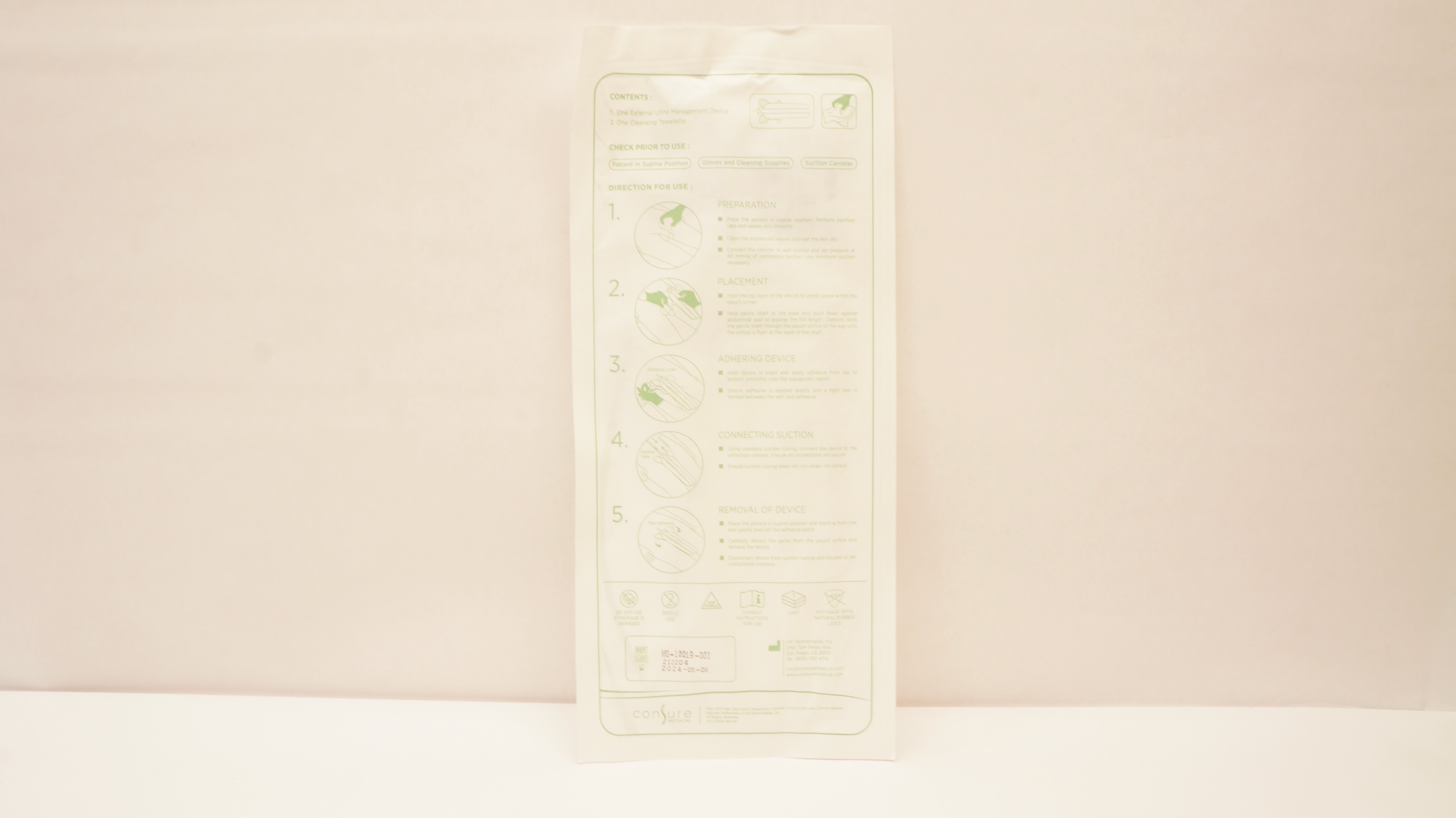 Consure Medical MG-12019-001 External Urine Management Device