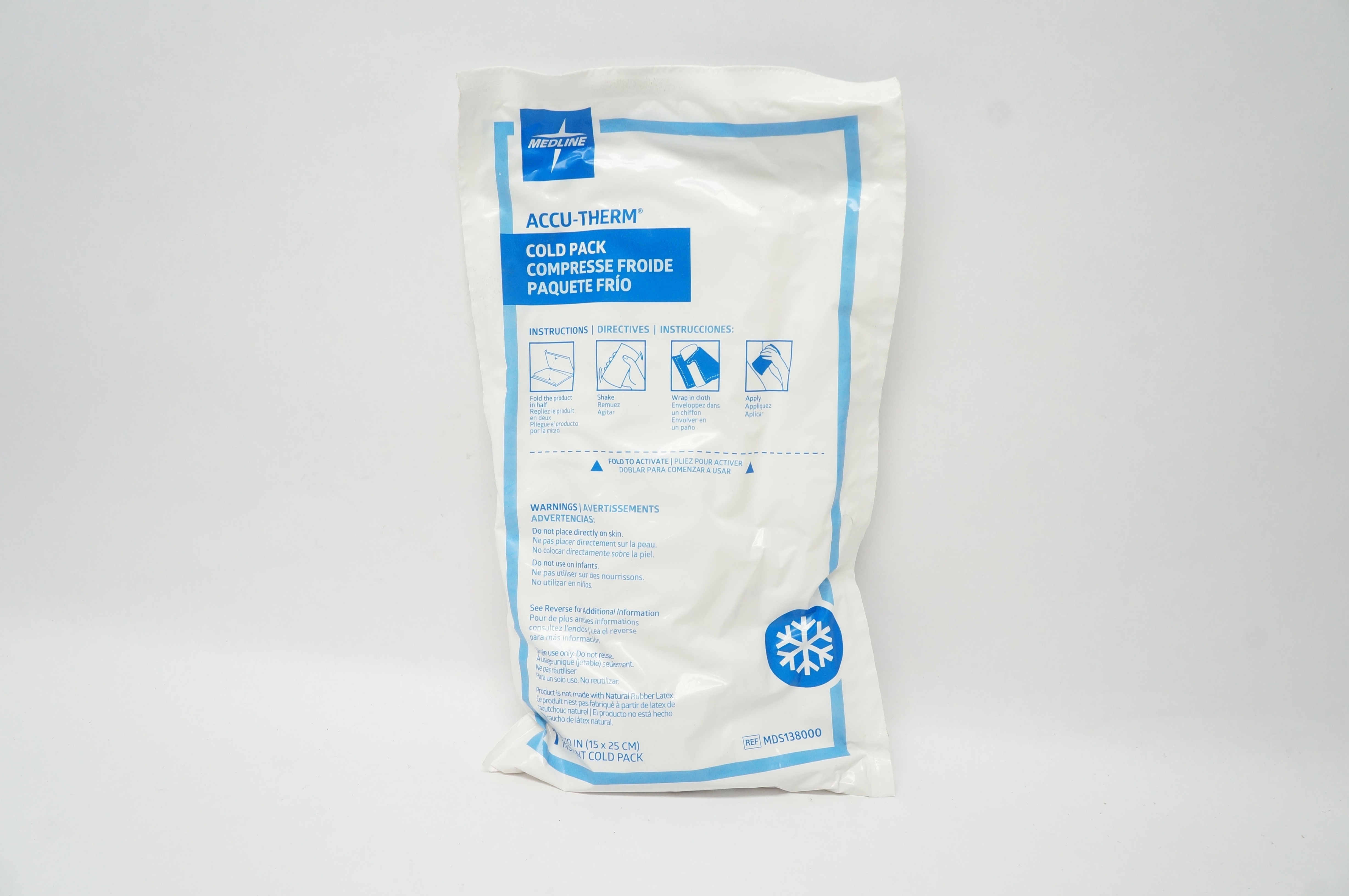 Medline MDS138000 Accu-Therm Cold Pack Compresse Froide 6inch x 10inch