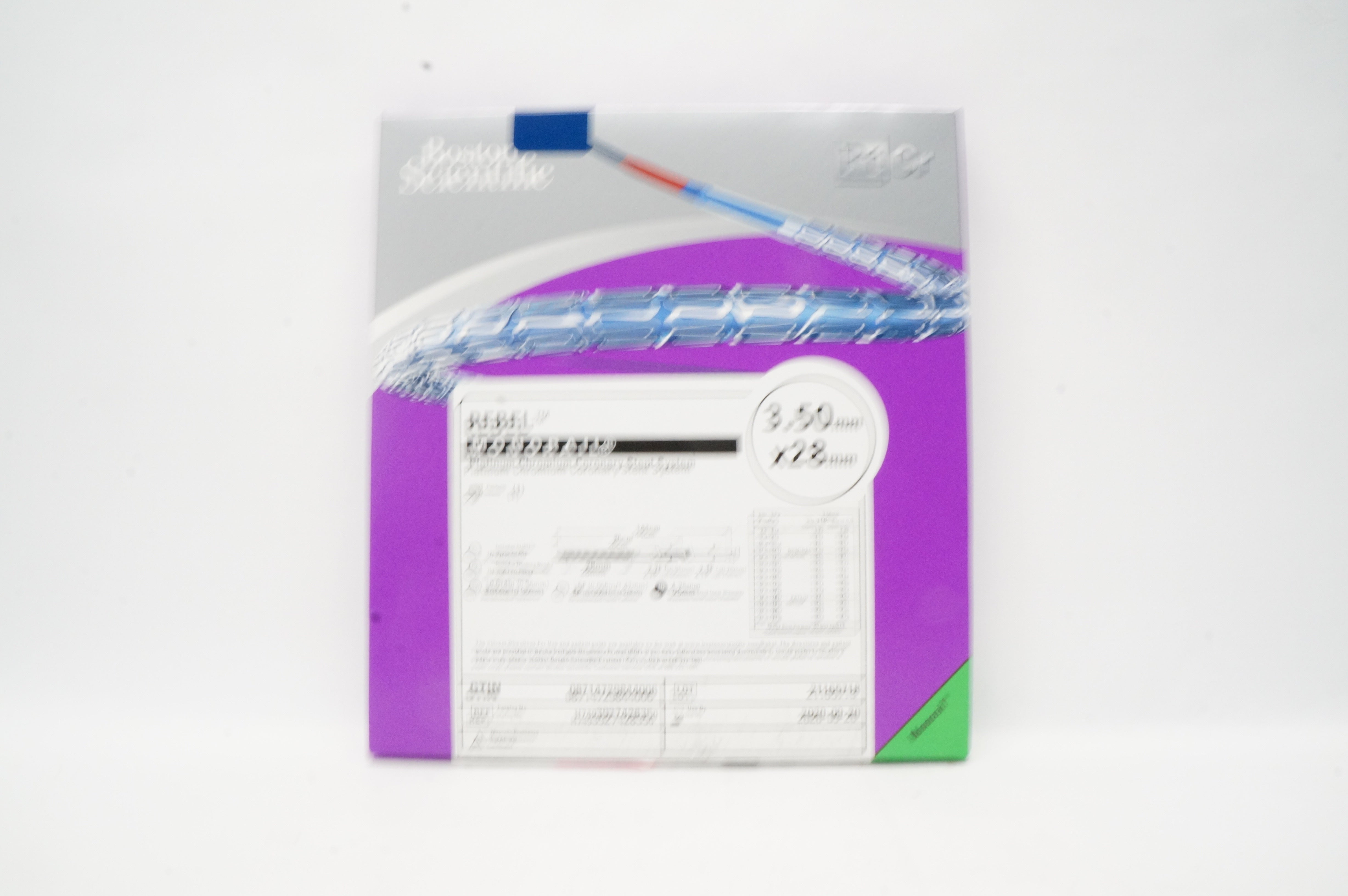 Boston Scientific H7493927428350 REBEL Monorail Stnt System 3.50 x 28mm (x)