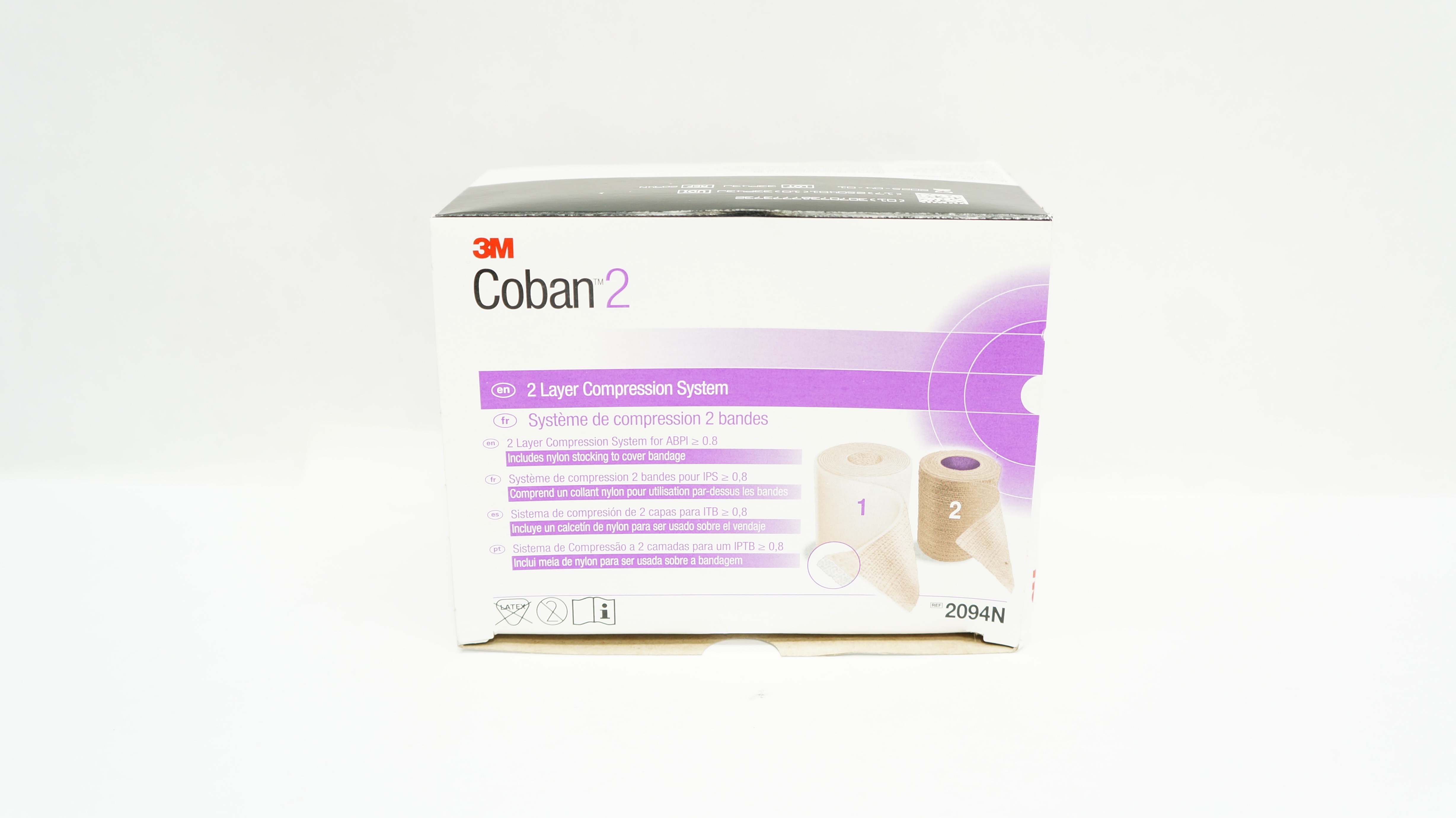 3M 2094N Coban 2 Layer Compression System 4In x 3.8Yd