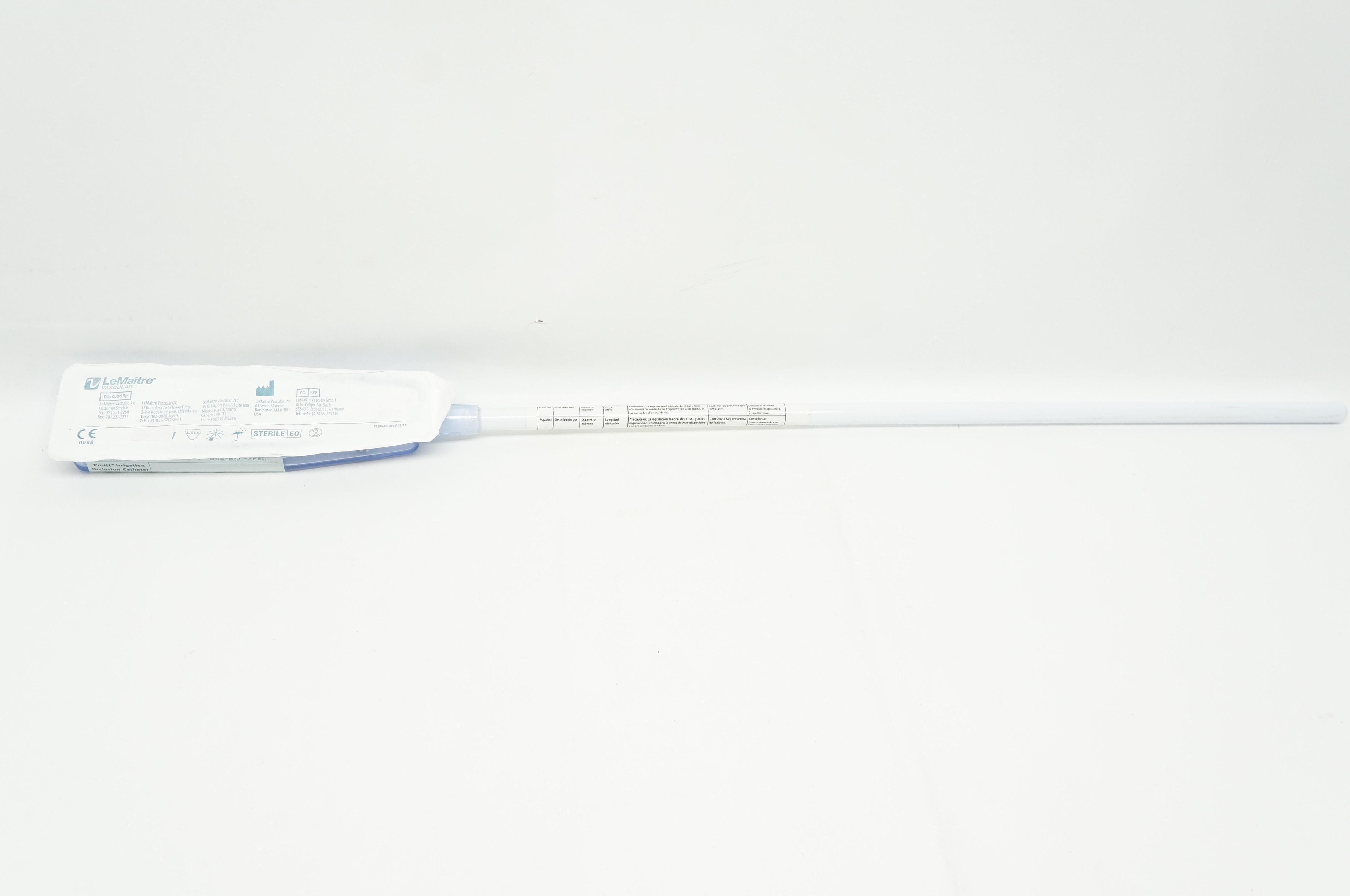 LEMAITRE e2102-09 PRUITT IRRIGATION OCCLUSION CATH. 9F x 23cm x 18mm (x)