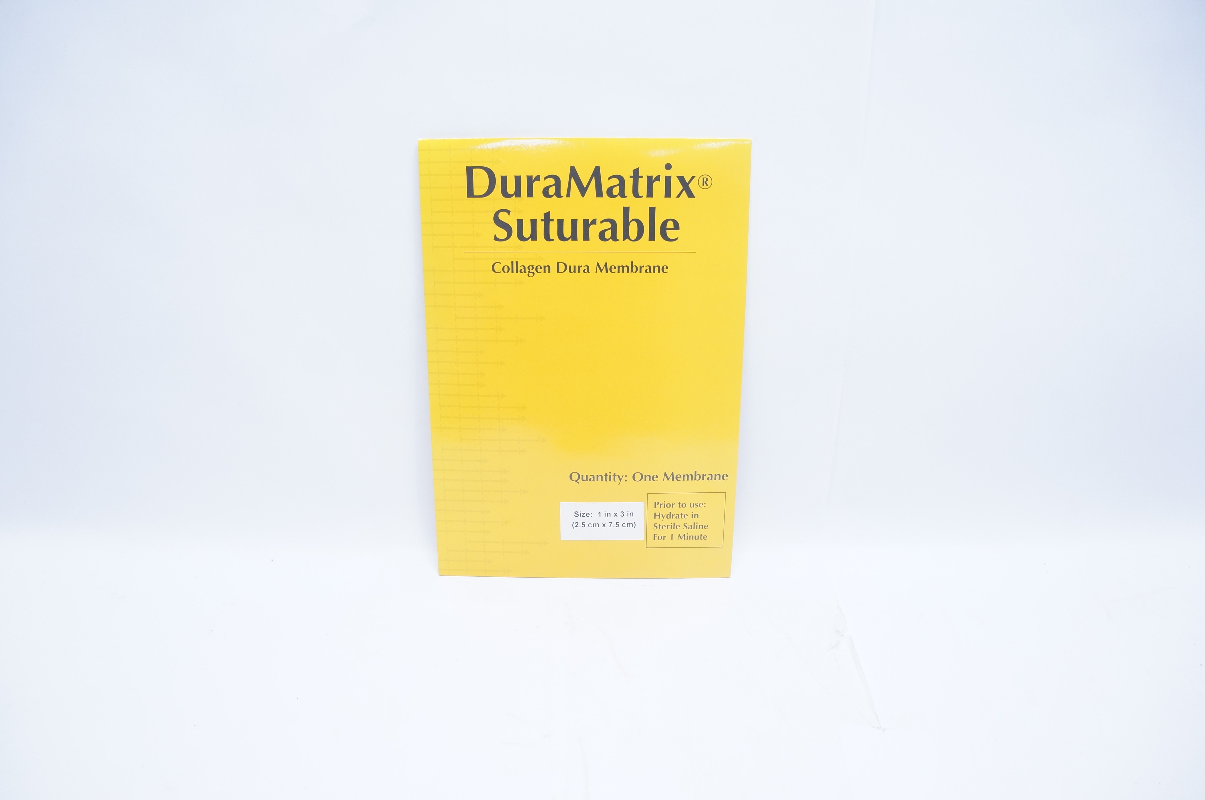 Collagen Matrix DMS13 DuraMatrix Suturable Dura Membrane  1inch x 3inch (x)