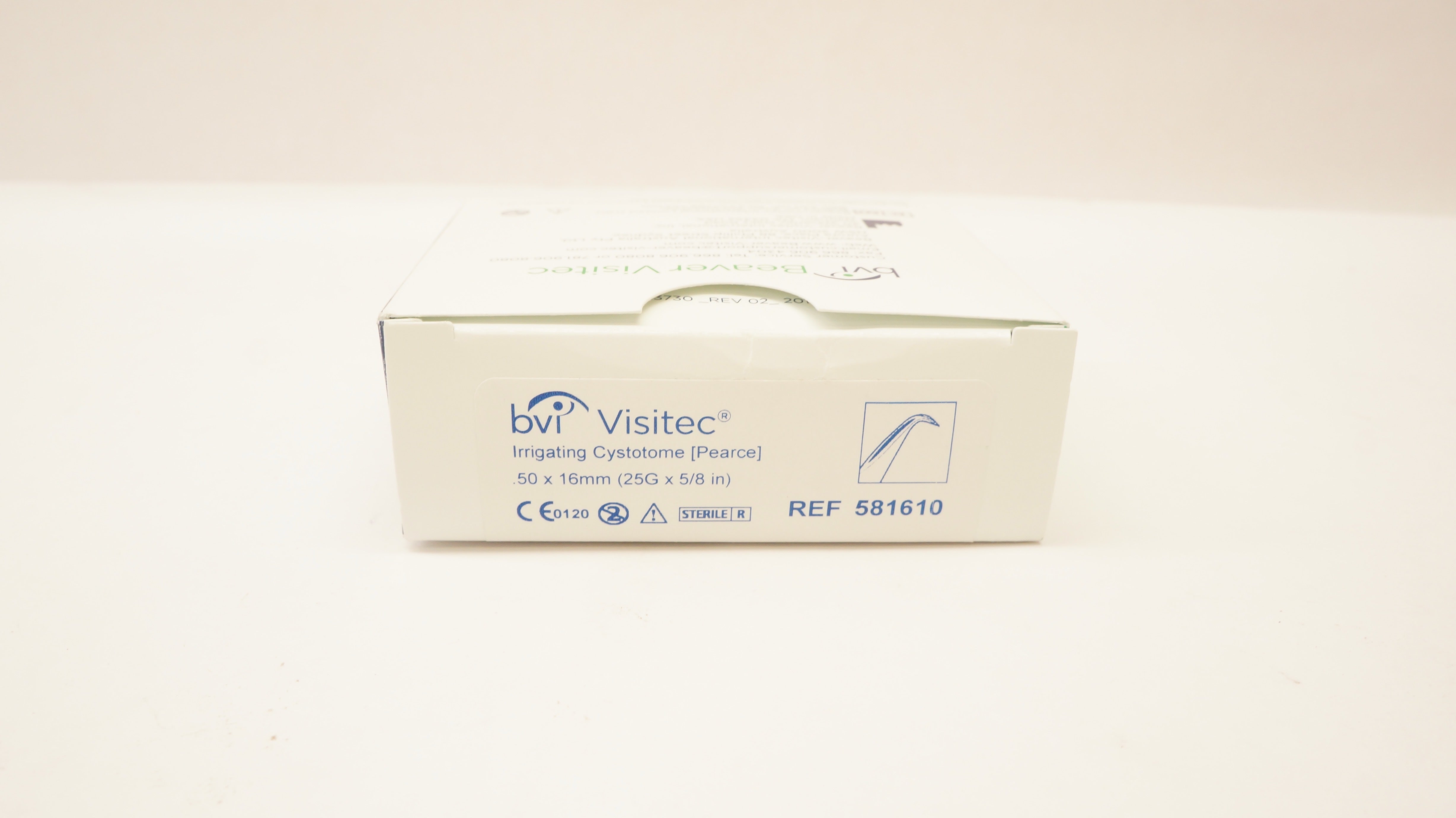 BVI 581610 Visitec Irrigating Cystotome (Pearce) 25G x 5/8inch (x) - Box of 10