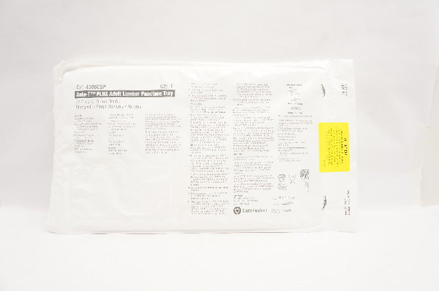 CareFusion 4306CSP Safe-T Plus Adult Lumbar Puncture Tray, Ndle 22G x 3-1/2in(x)