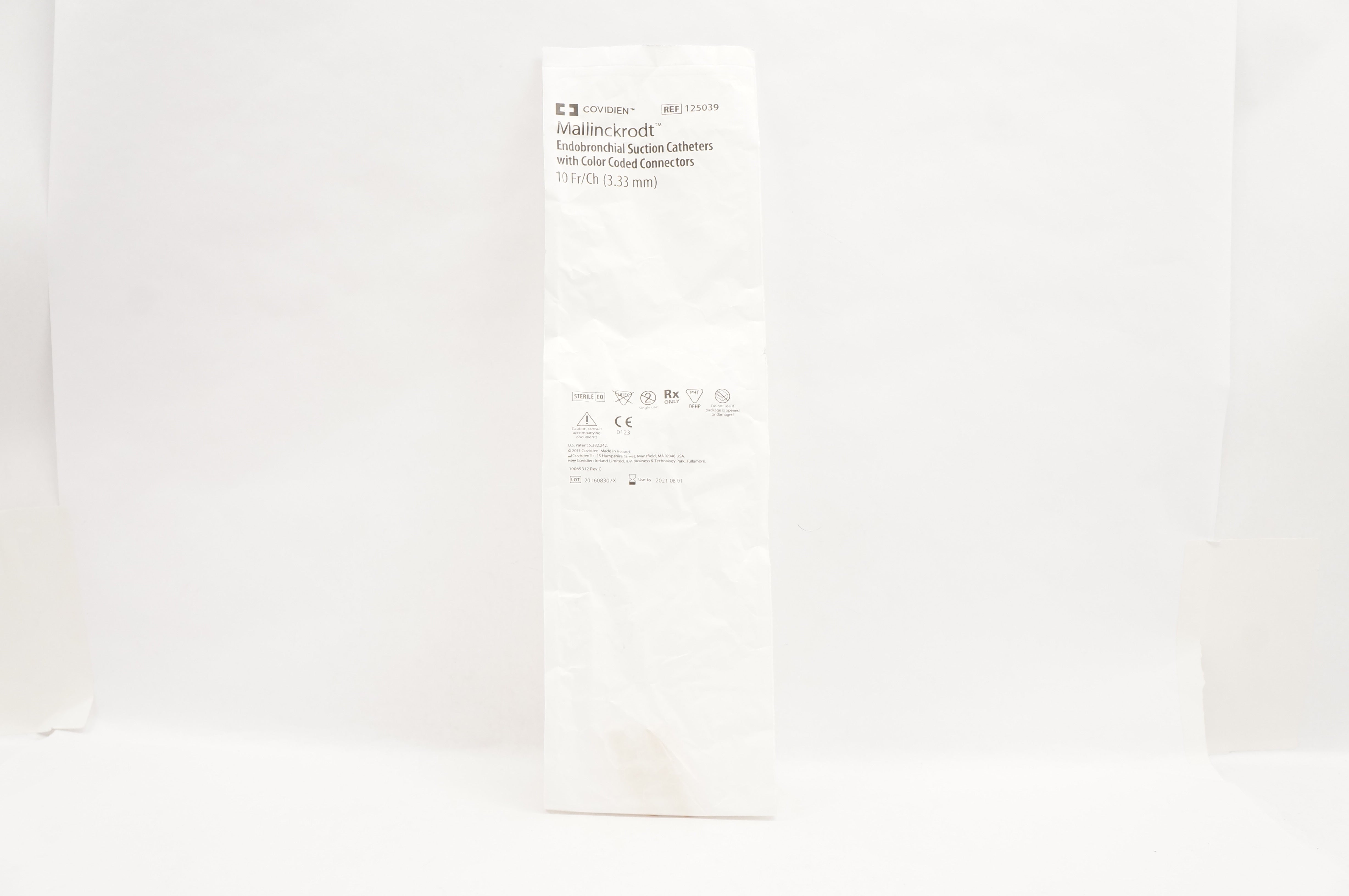 Covidien 125039 Mallinckrodt Endobronchial Suction Caths.10Fr/Ch