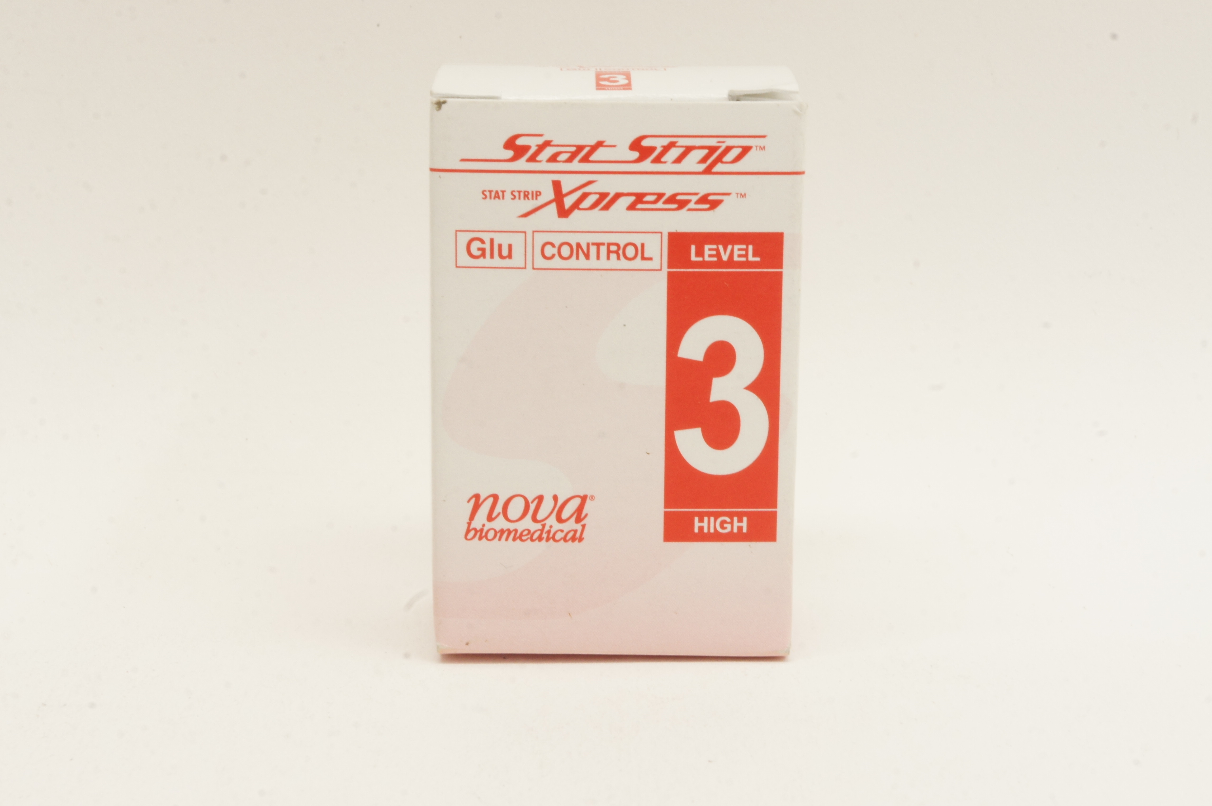 Nova Biomedical 41743 Stat Strip Xpress Glu Control Level 3 High 4ml (x)
