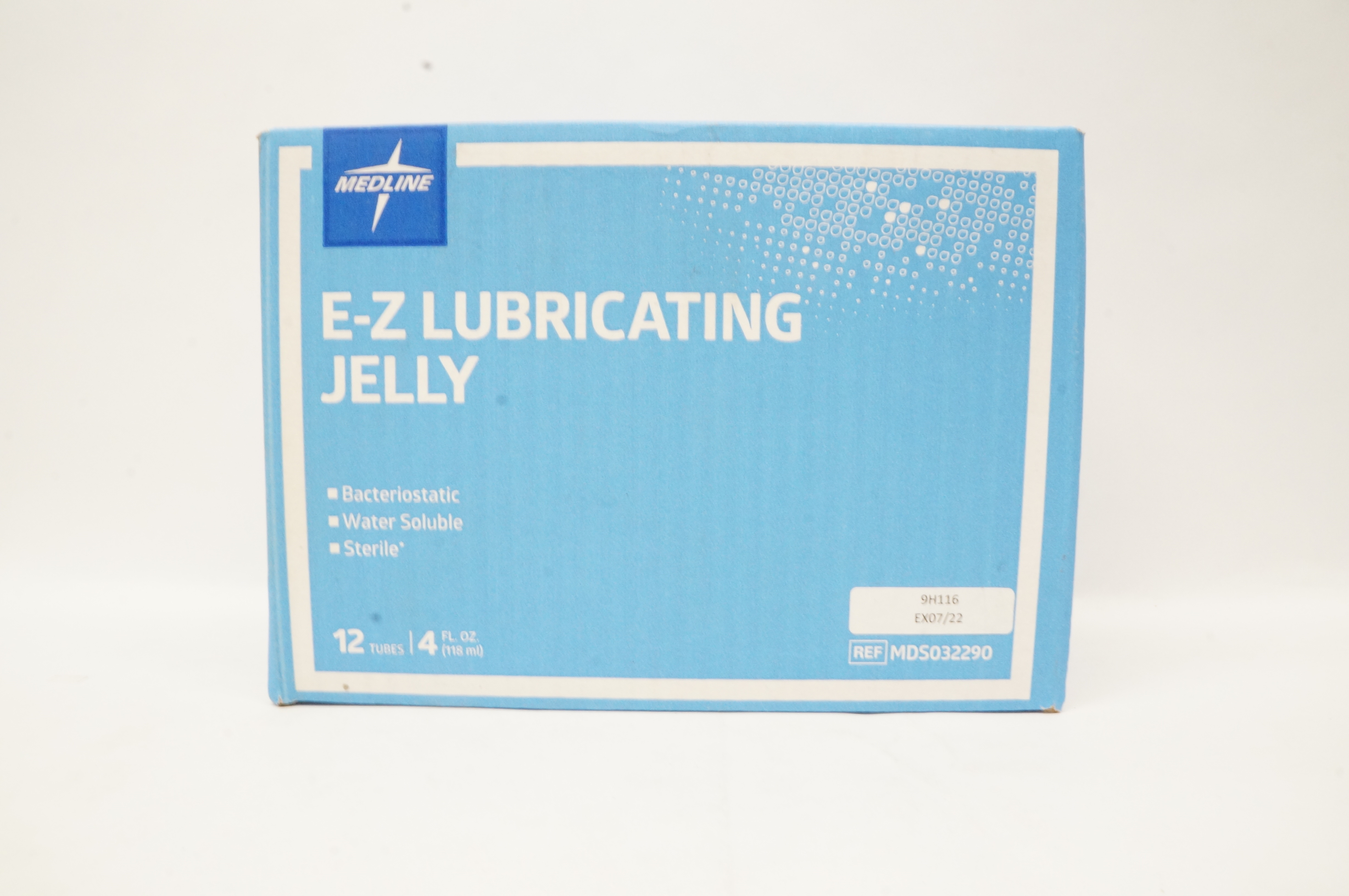 Medline MDS032290 E-Z Lubricating Jelly 4 Fl. Oz. - Box of 12