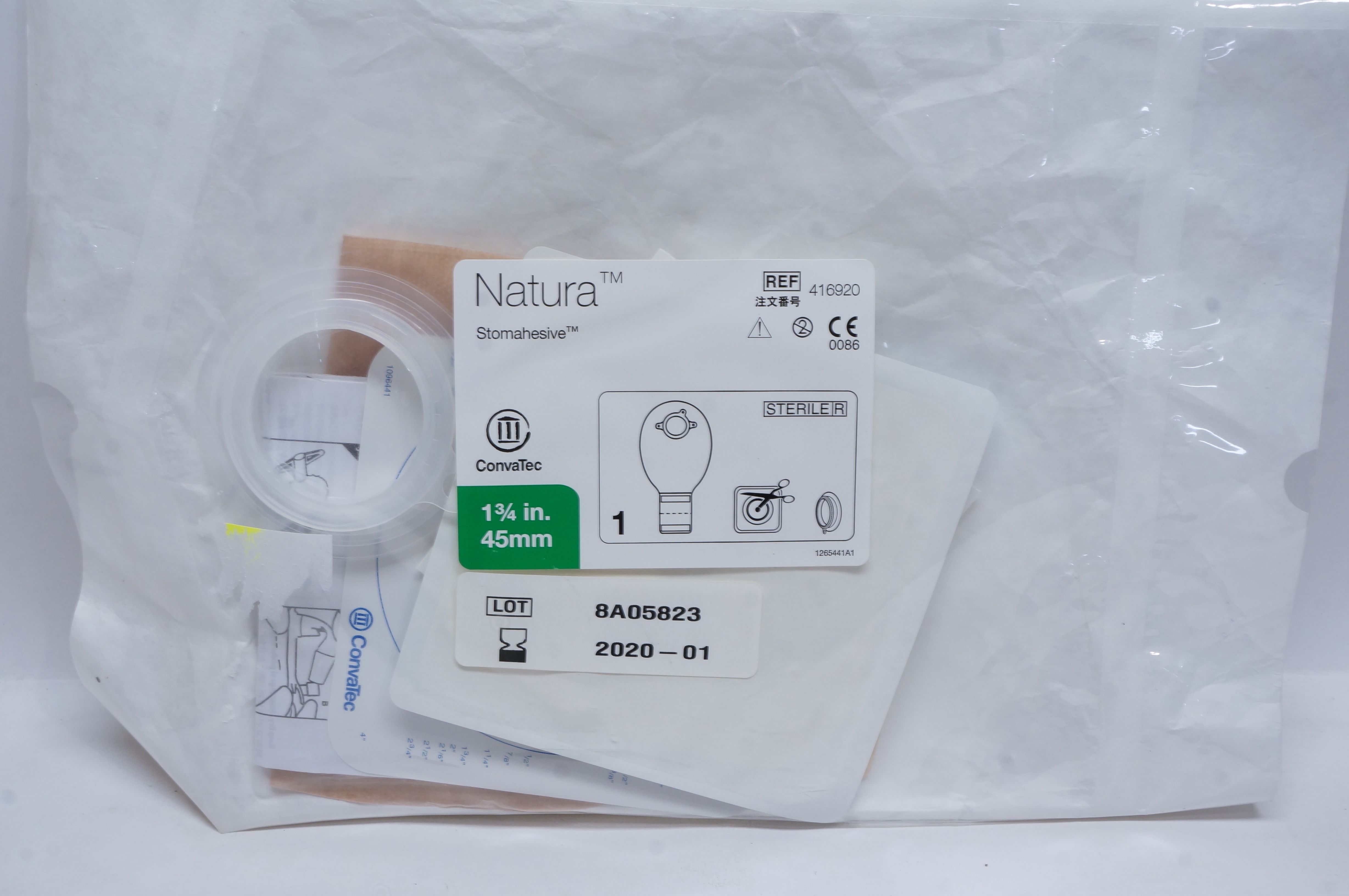 ConvaTec 416920 Natura Stomahesive 1-3/4inch x 45mm (x)