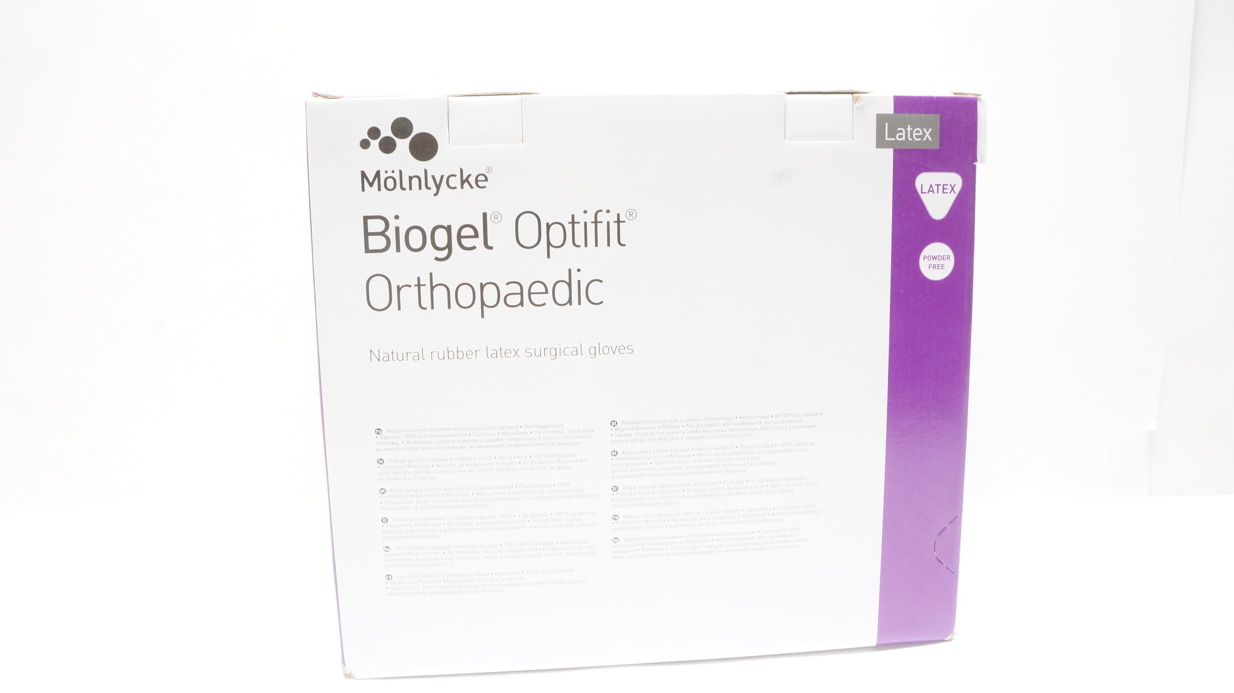 Molnlycke HealthCare 31060 Biogel Orthopaedic Surgical Gloves 6 - Box of 40pair