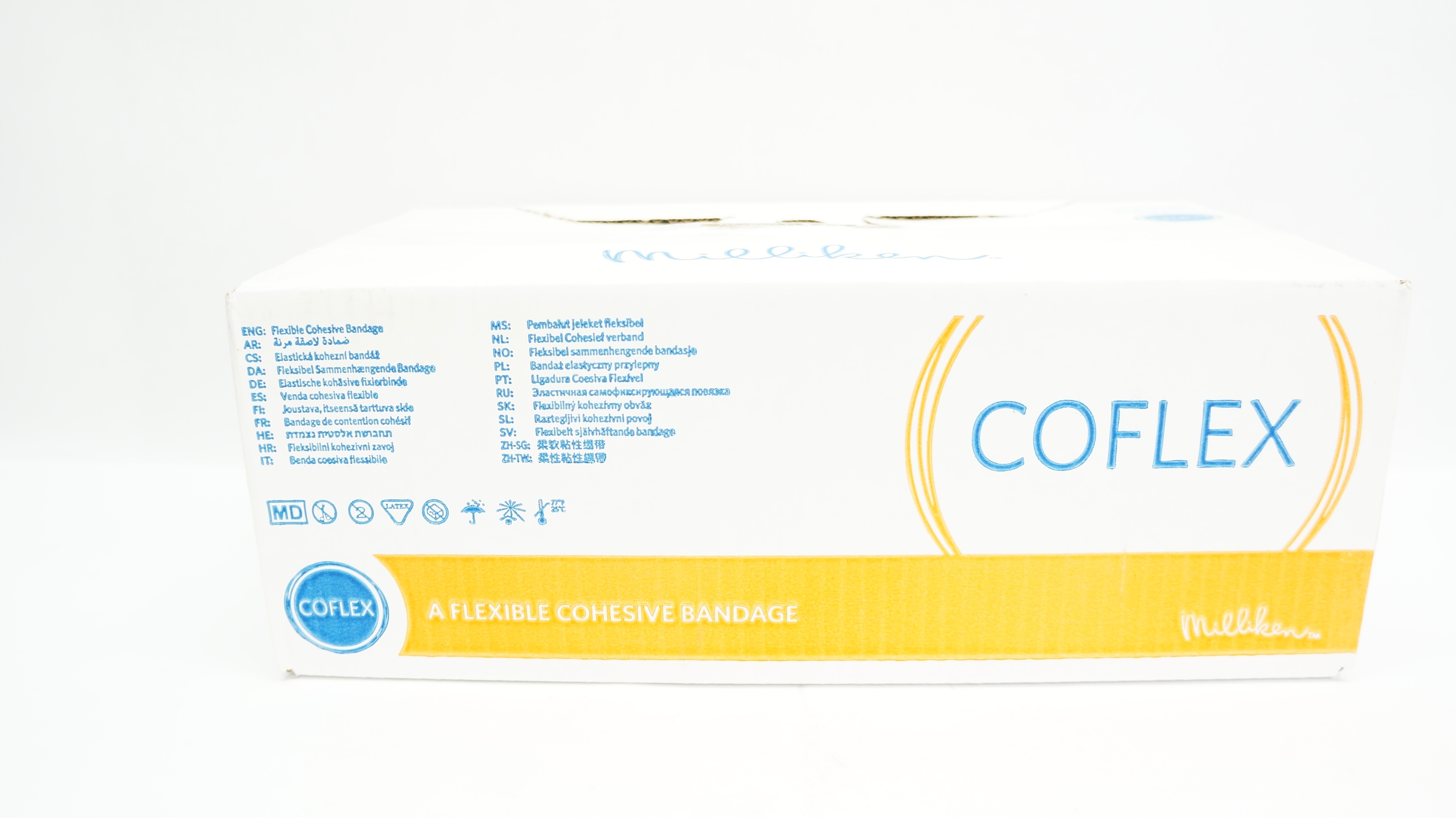 Andover 3400TN Coflex Flexible Cohesive Bandage 4 inch, Tan - Case of 18