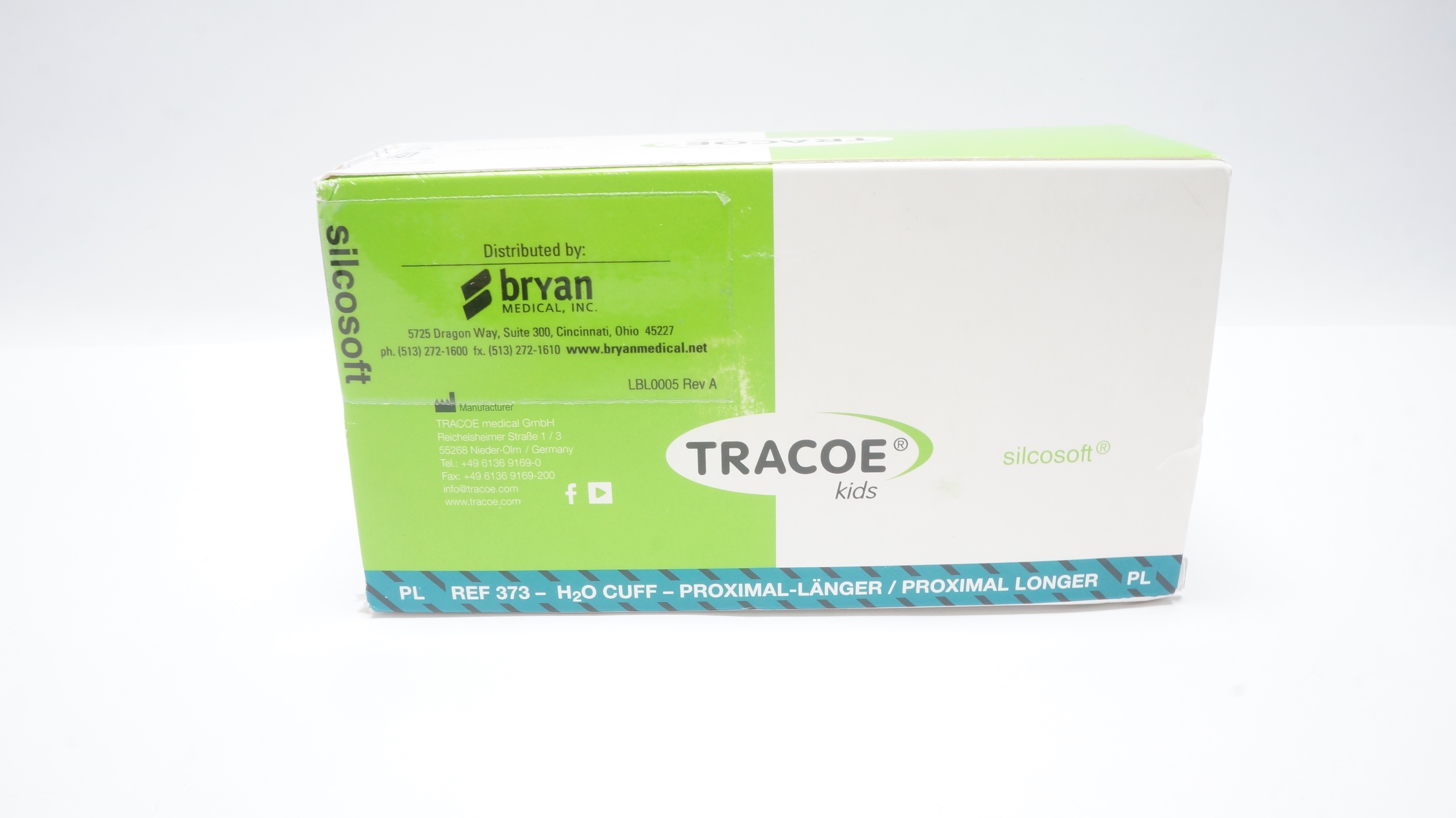 TRACOE 373-2.5 Silcsoft, Tracheostomy Tube for Children, Size 2.5 (x)
