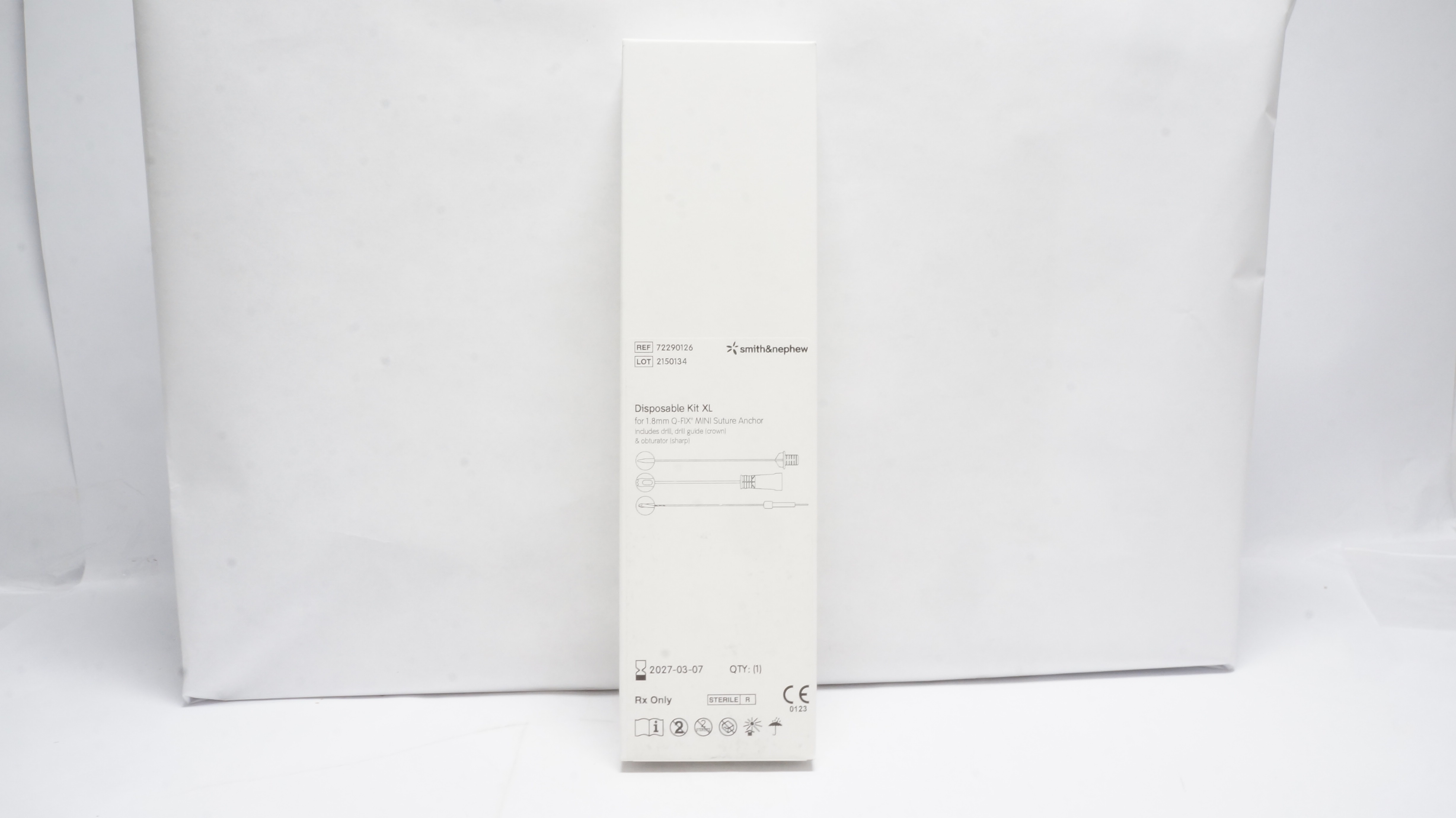 Smith&Nephew 72290126 Disposable Kit XL For 1.8mm Q-Fix Mini Stre Anchor