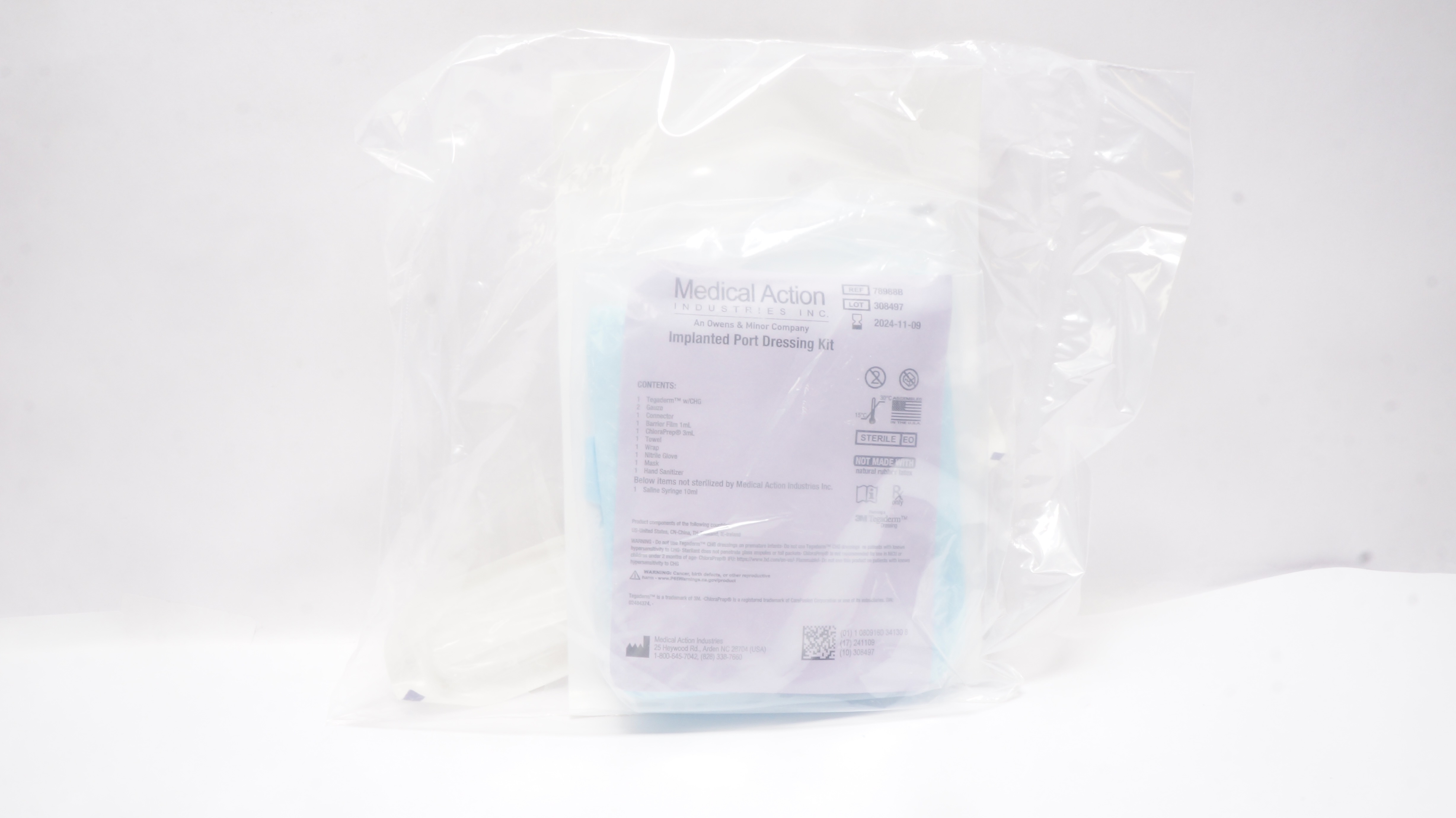 Medical Action 78988B Implanted Port Dressing Kit