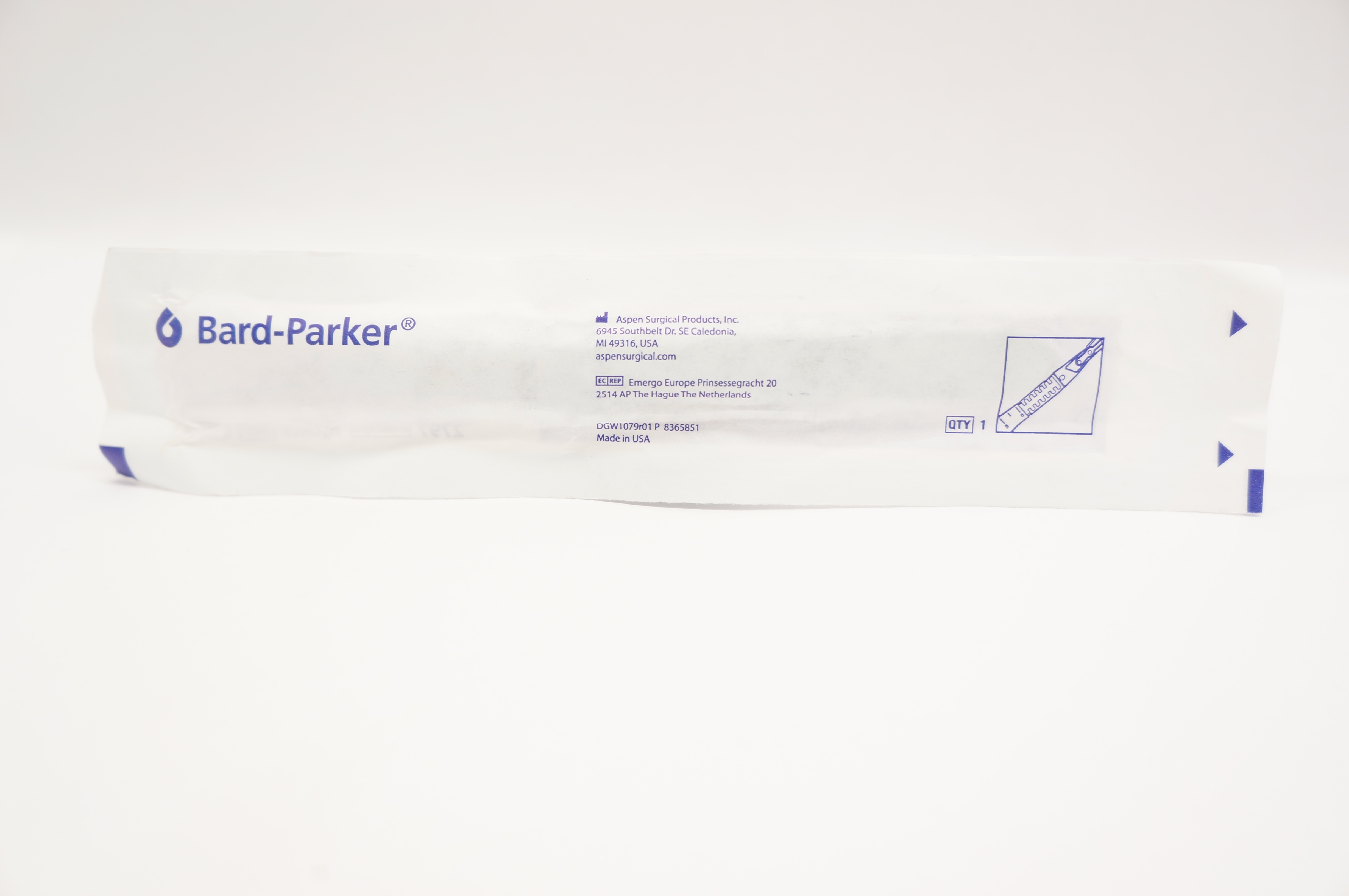 Aspen Surgical 371611 Bard-Parker Stainless Steel Surgical Blade Scalpel #11