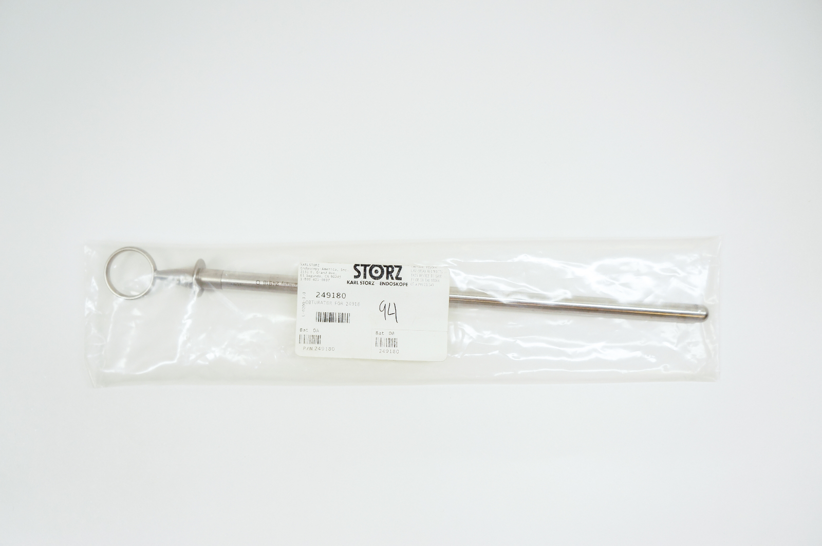 Karl Storz 24918O Obturator For 24918