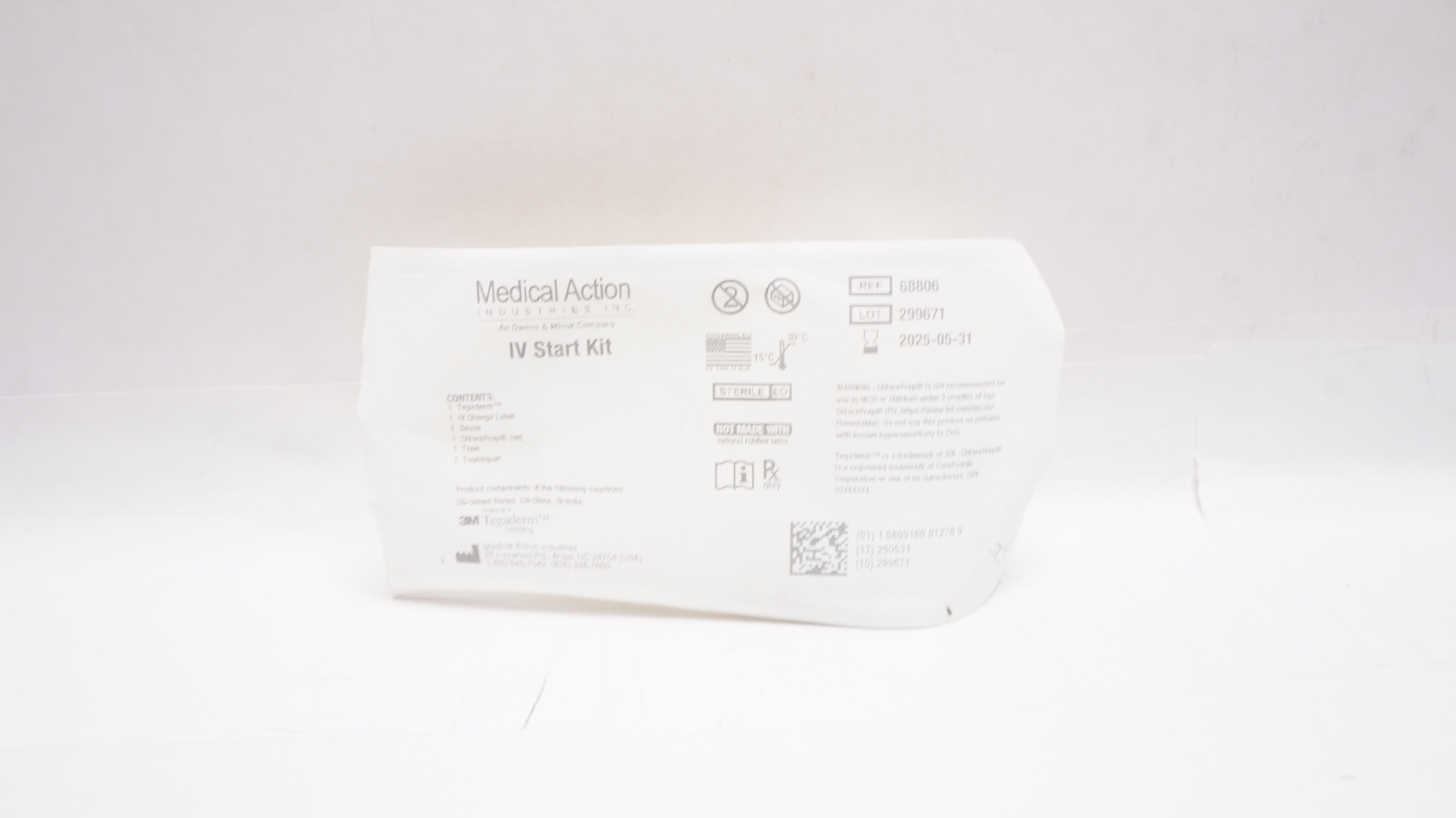 Medical Action 68806 IV Start Kit