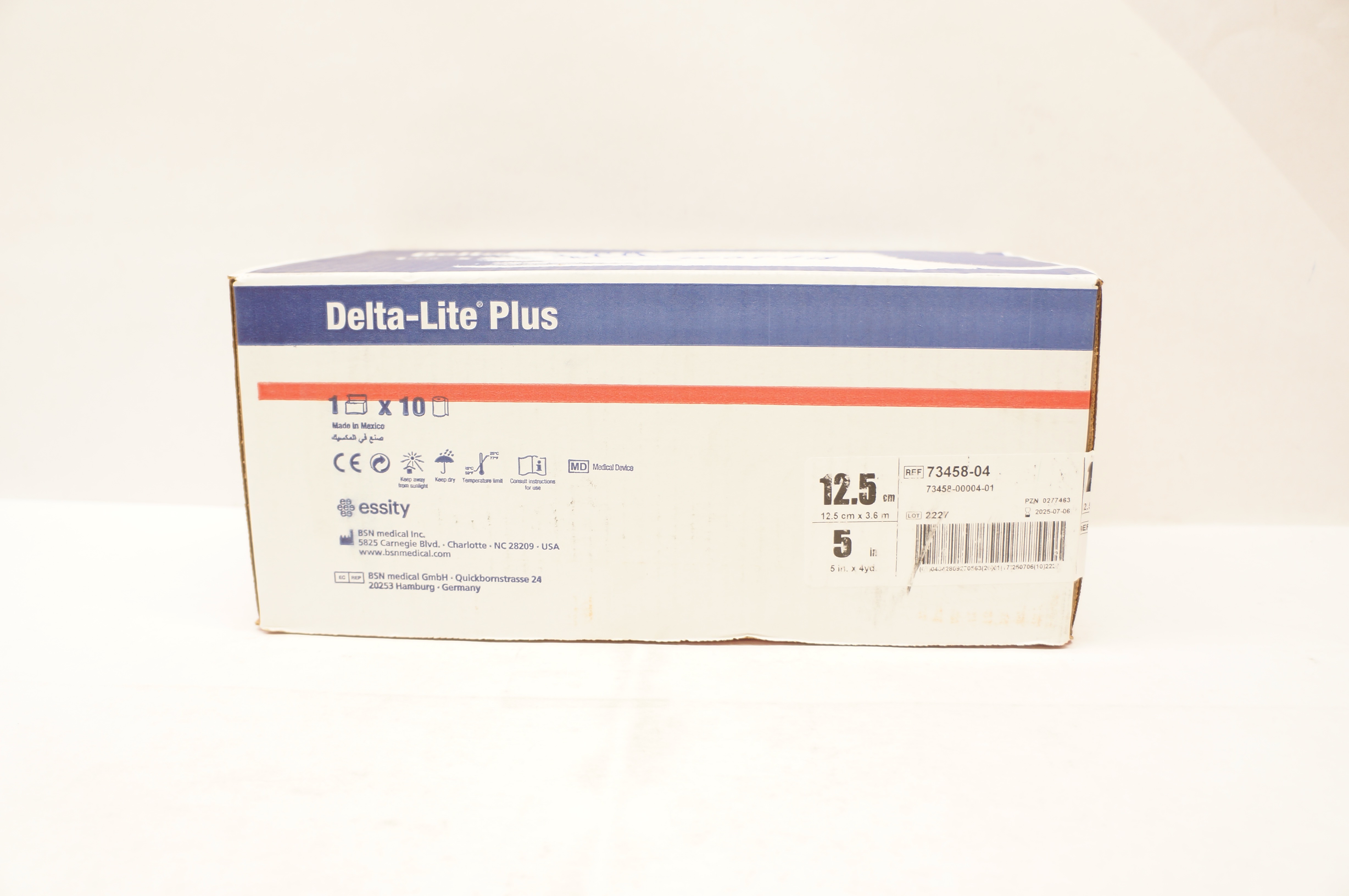 BSN Medical 73458-04 Delta-Life Plus Faberglass Cast Tape 5inch x 4yd- Box of 10