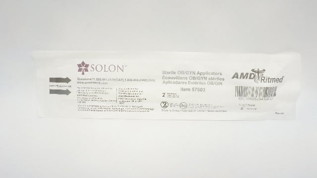 AMD Medicom 57603 Ritmed Solon Sterile OB/GYN Applicators (x) - Pack of 2