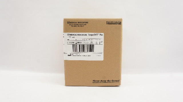 Medical Indicators 5502R Tempa DOT Plus Clinical Thermometer - Box of 1500