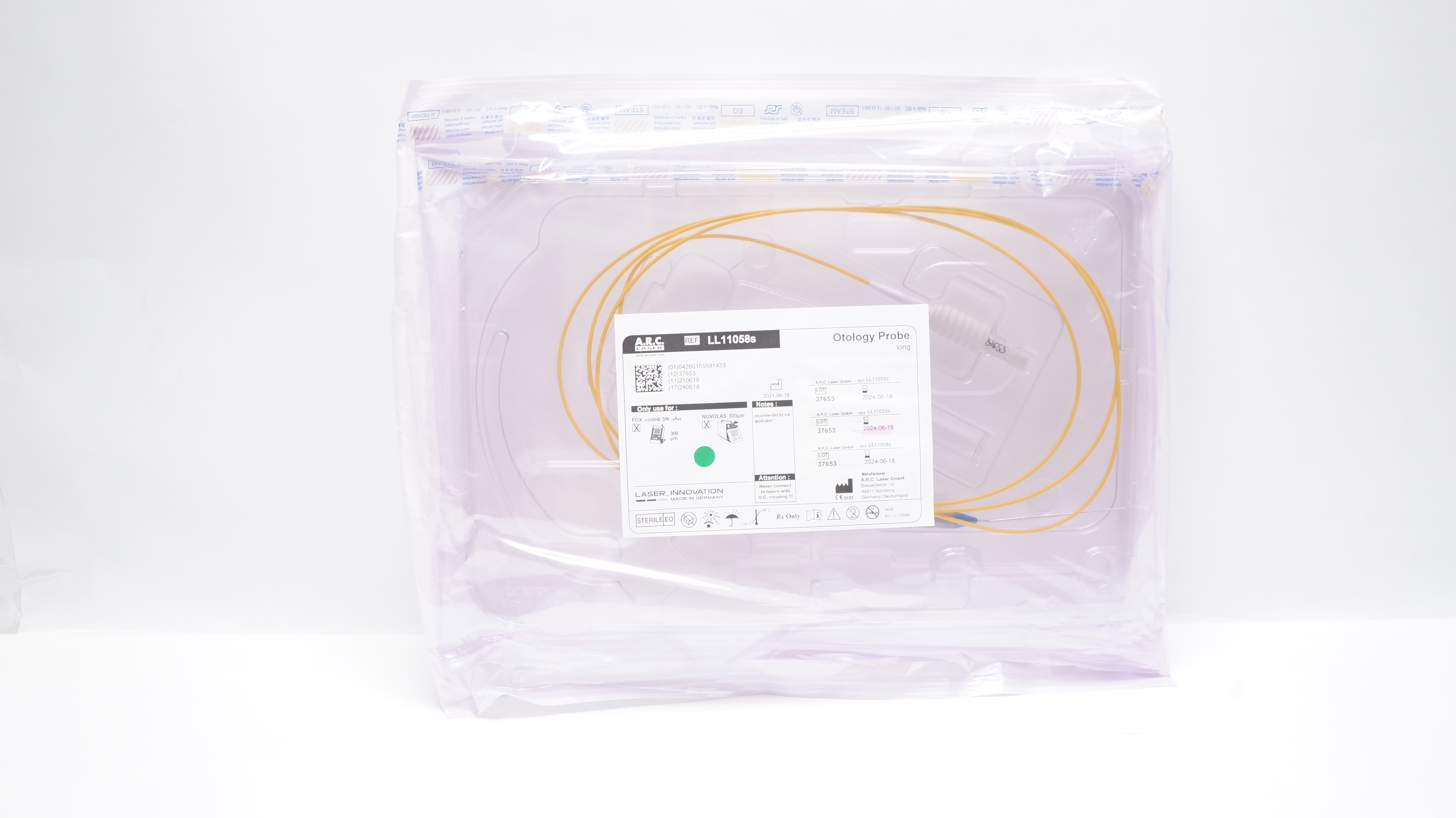 A.R.C.Laser LL11058s Otology Proby, Long (x)
