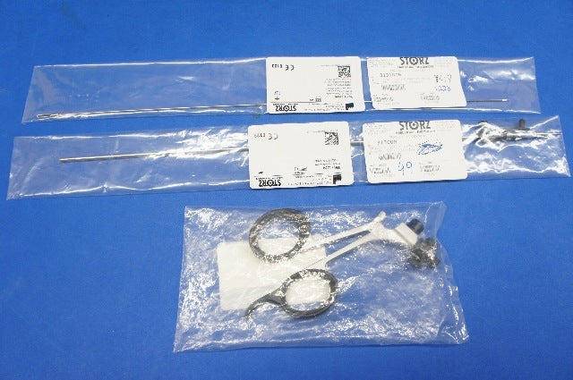 Karl Storz 31361ONM Grasping forceps, fenestrated, with especially fine atraumatic serration