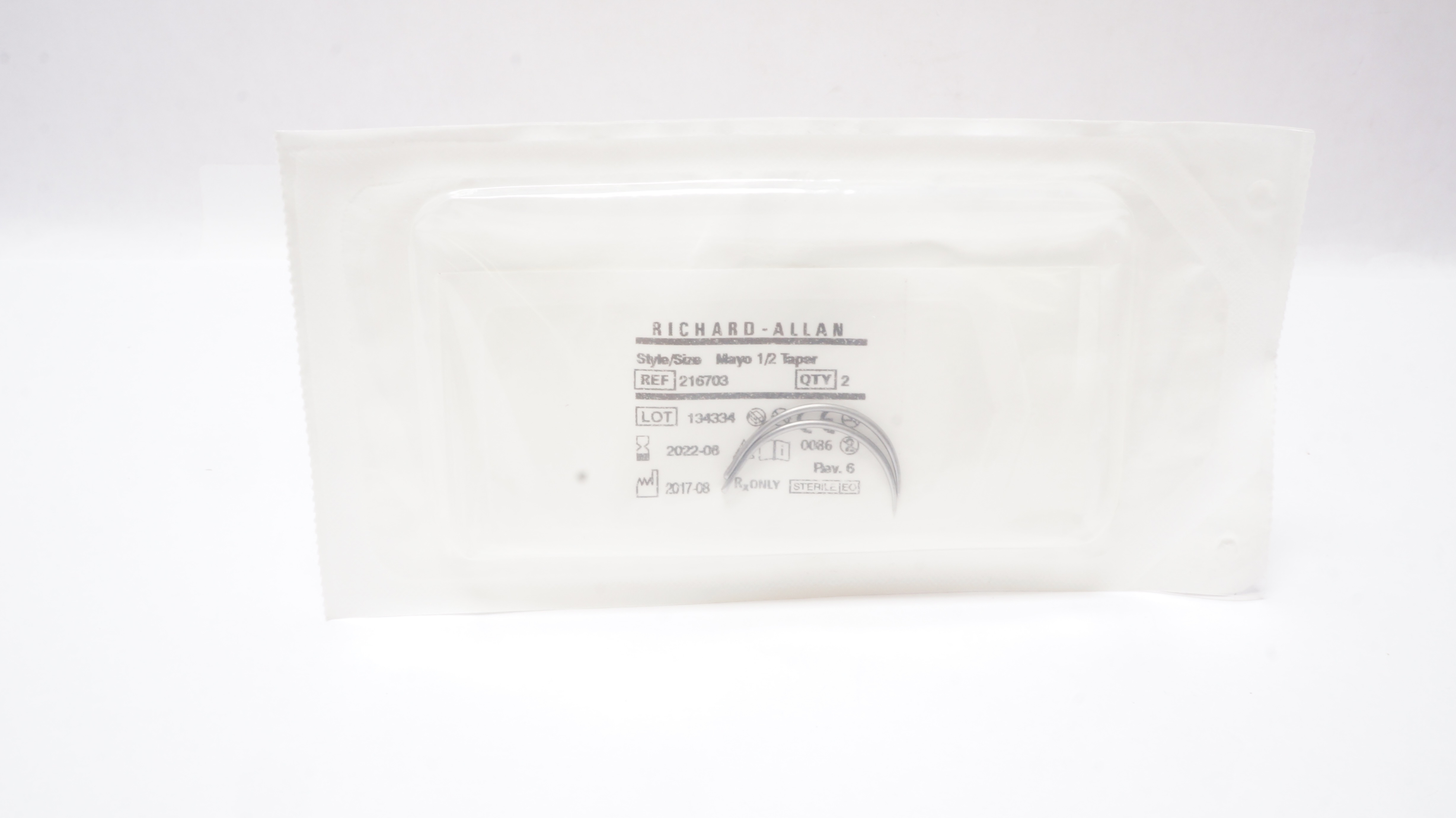 Aspen 216703 Richard-Allan Ndles. Mayo 1/2 Taper - Pack of 2 (x)