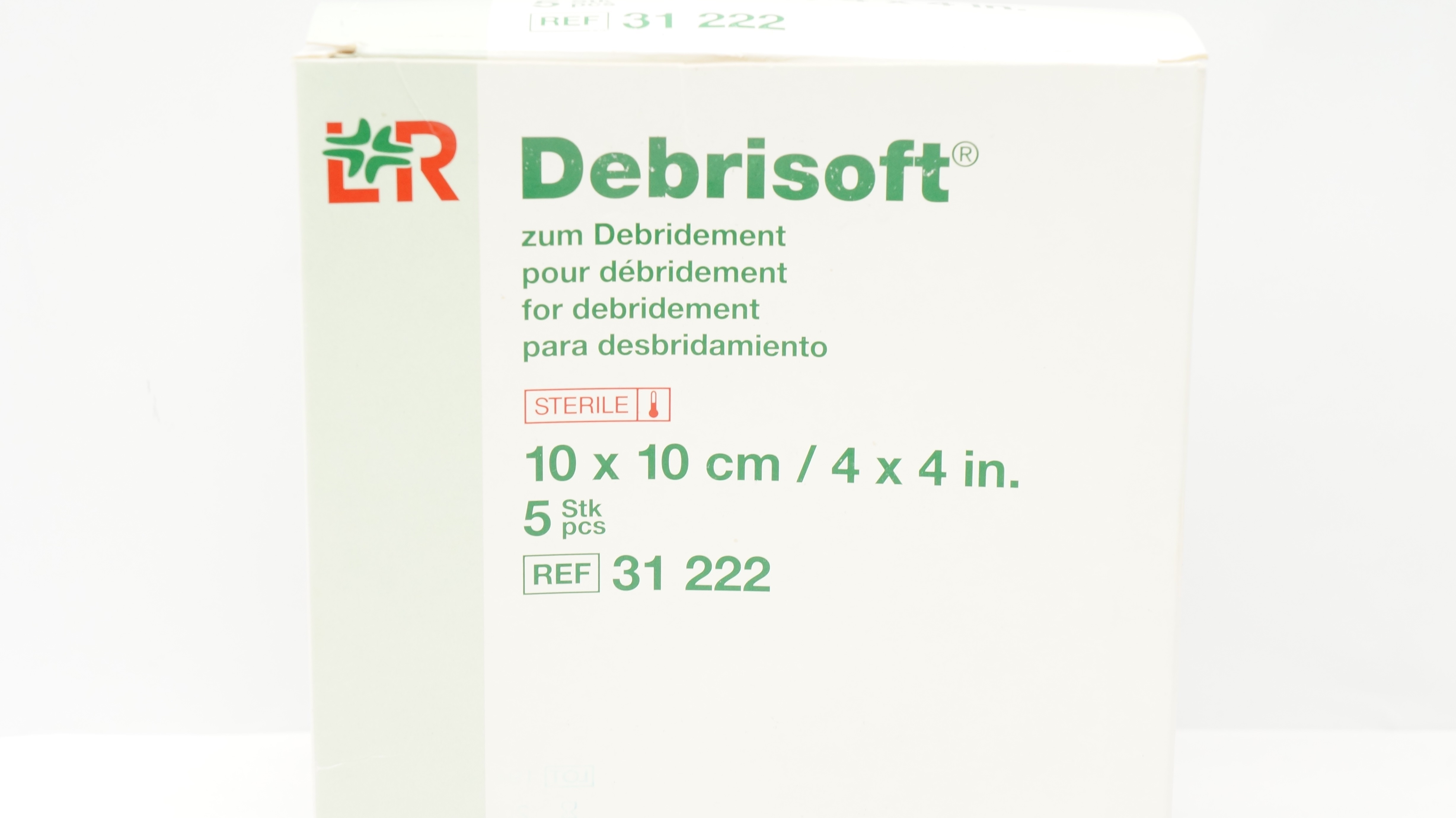 Lohmann & Rauscher 31222 Debrisoft For Debridment Pad 4 x 4inch - Box of 5