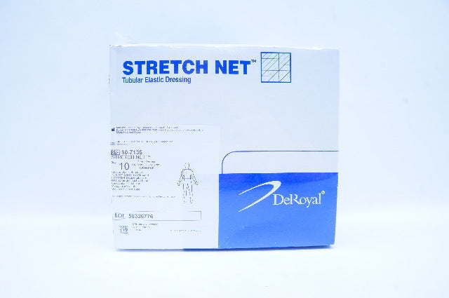 DeRoyal 10-7135 Stretch Net Tubular Elastic Bandage Size 10 64-72 inch