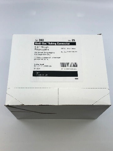Cardinal Health 360 Medi-Vac Tubing Connector ~ Case of 200