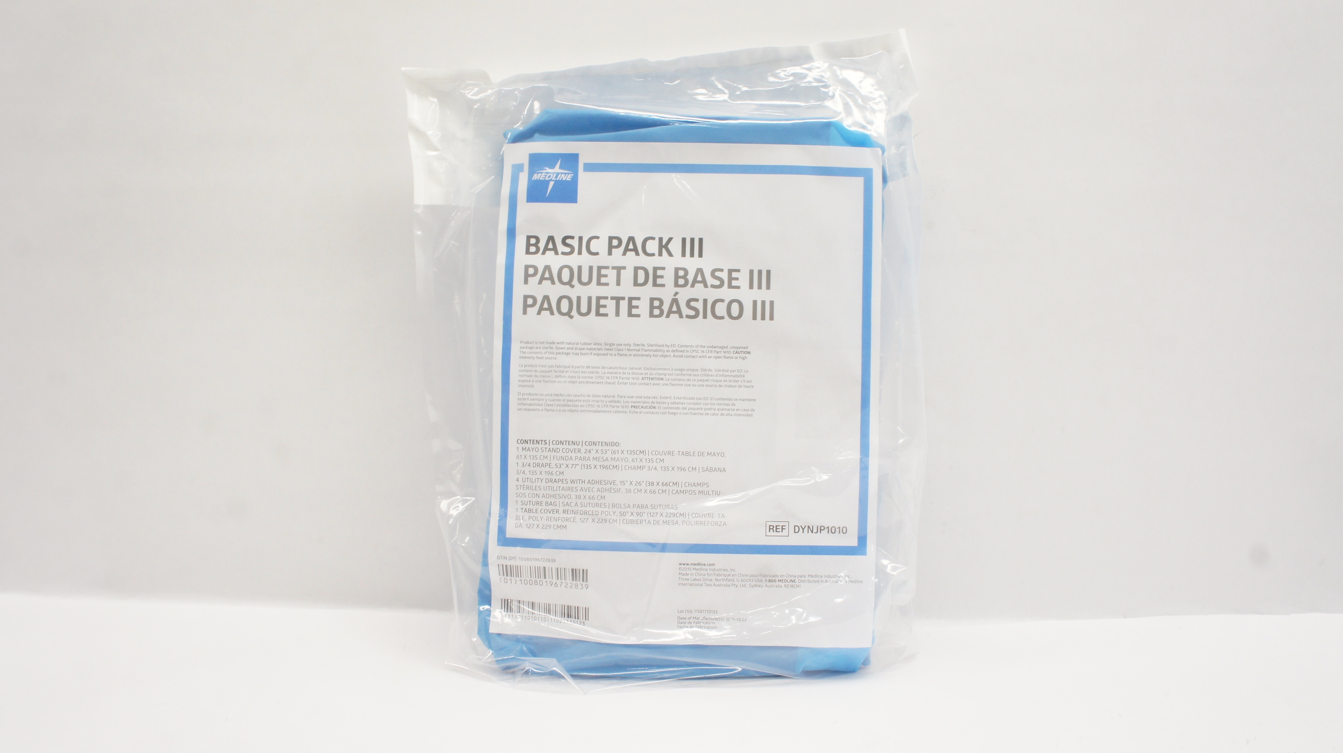Medline DYNJP1010 Basic Pack III