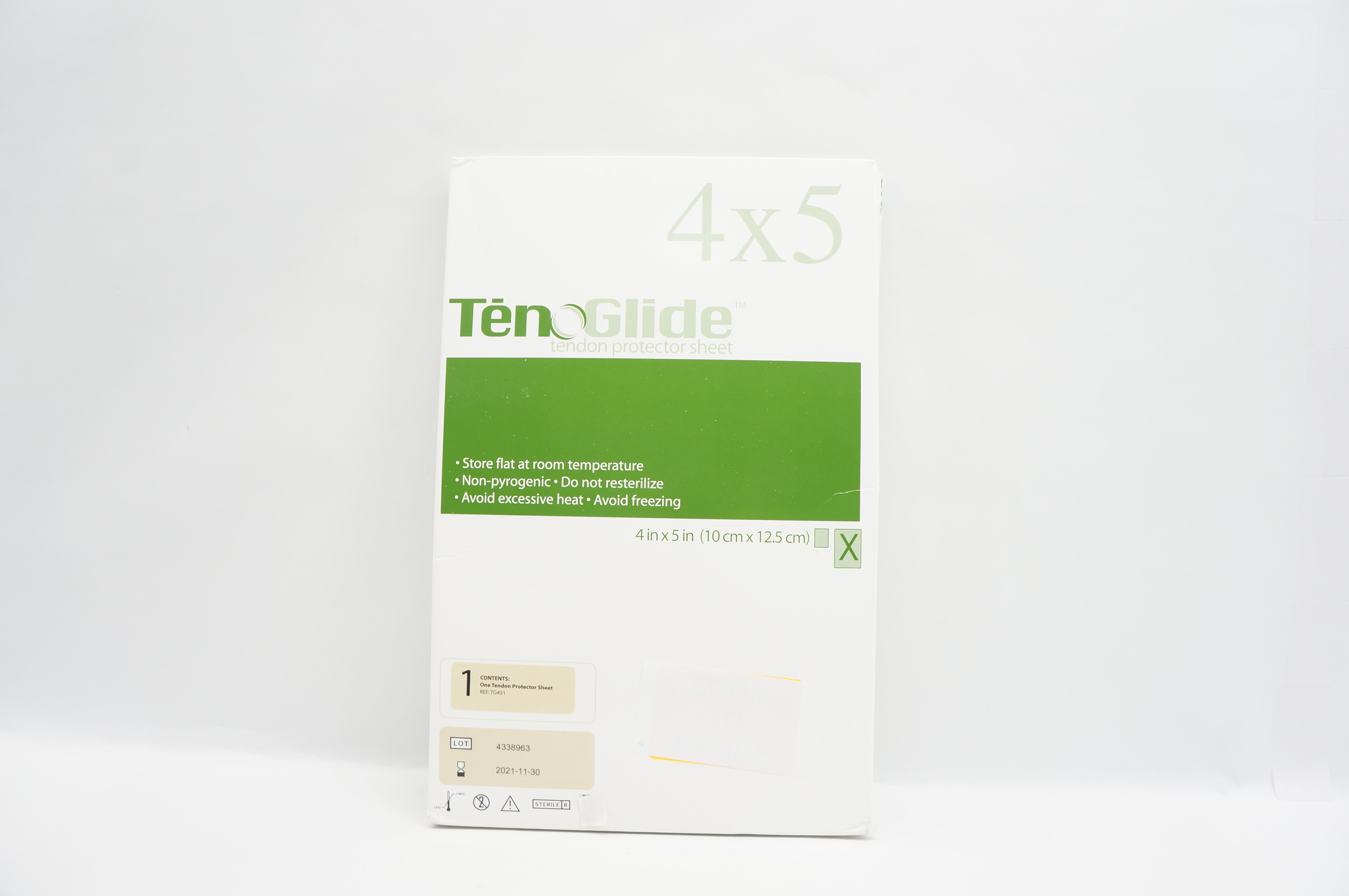 Integra TG451 TenoGlide Tendon Protector Sheet 4inch x 5inch (x)