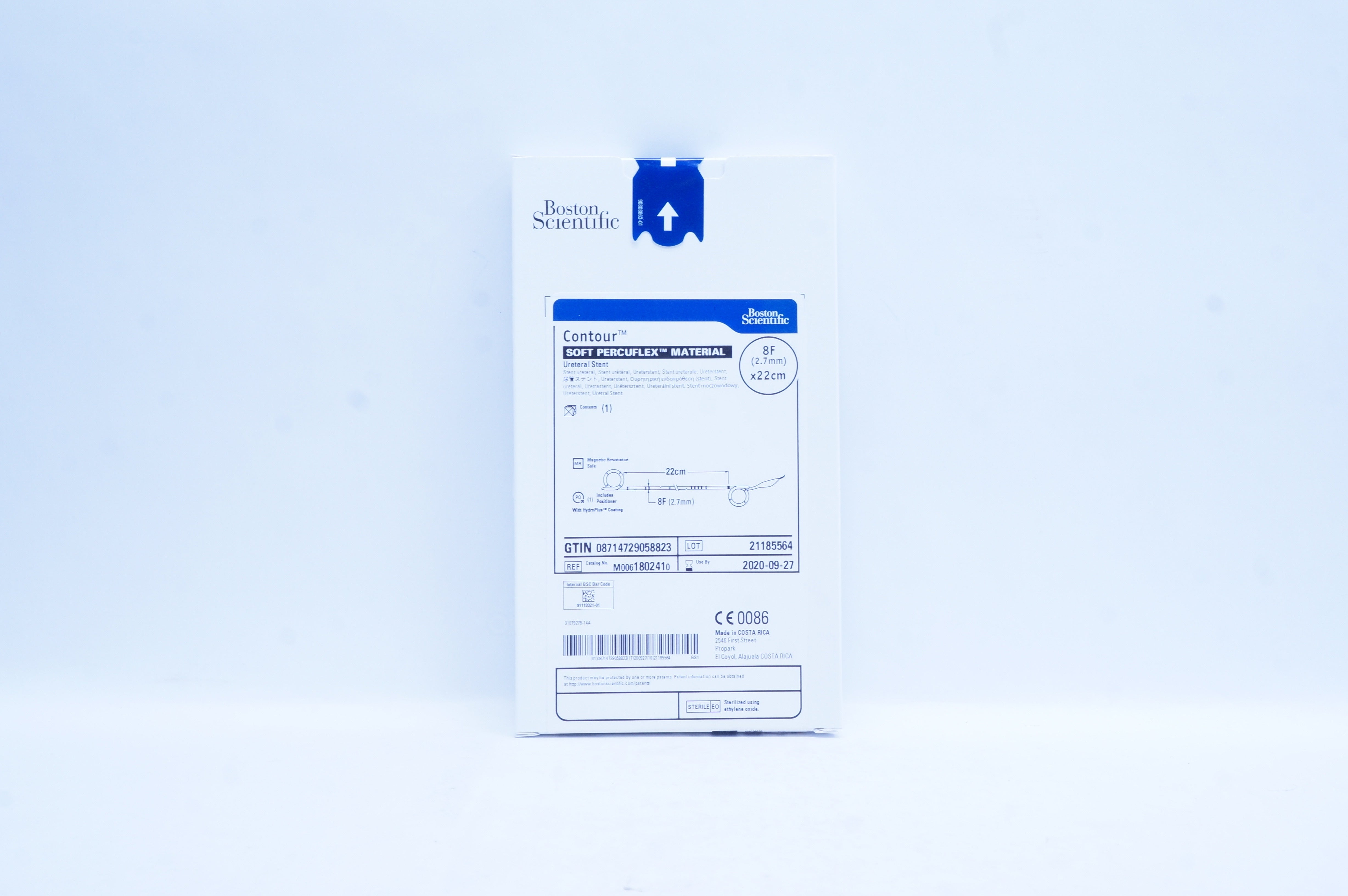 Boston Scientific 180241 Contour Ureteral Stnt 8F x 22 cm (x)