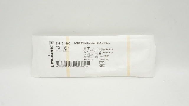 Pajunk 331151-30C Sprotte Lumbar 22G x 120mm
