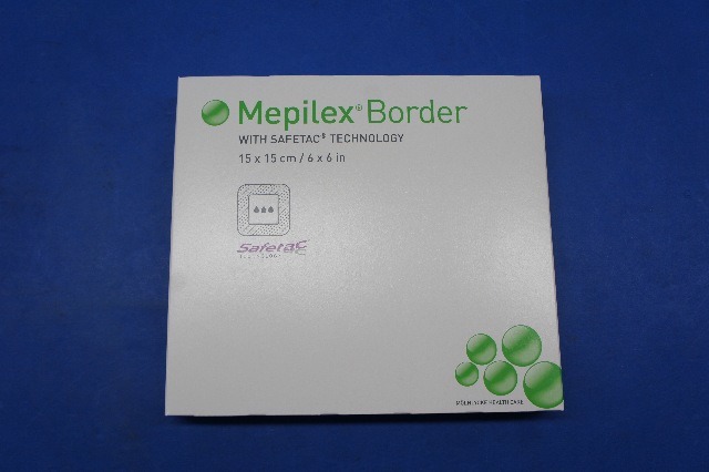 Molnlycke 295400 Mepilex Border Self-Adherent Soft Silicone ~ Box of 5 (x)