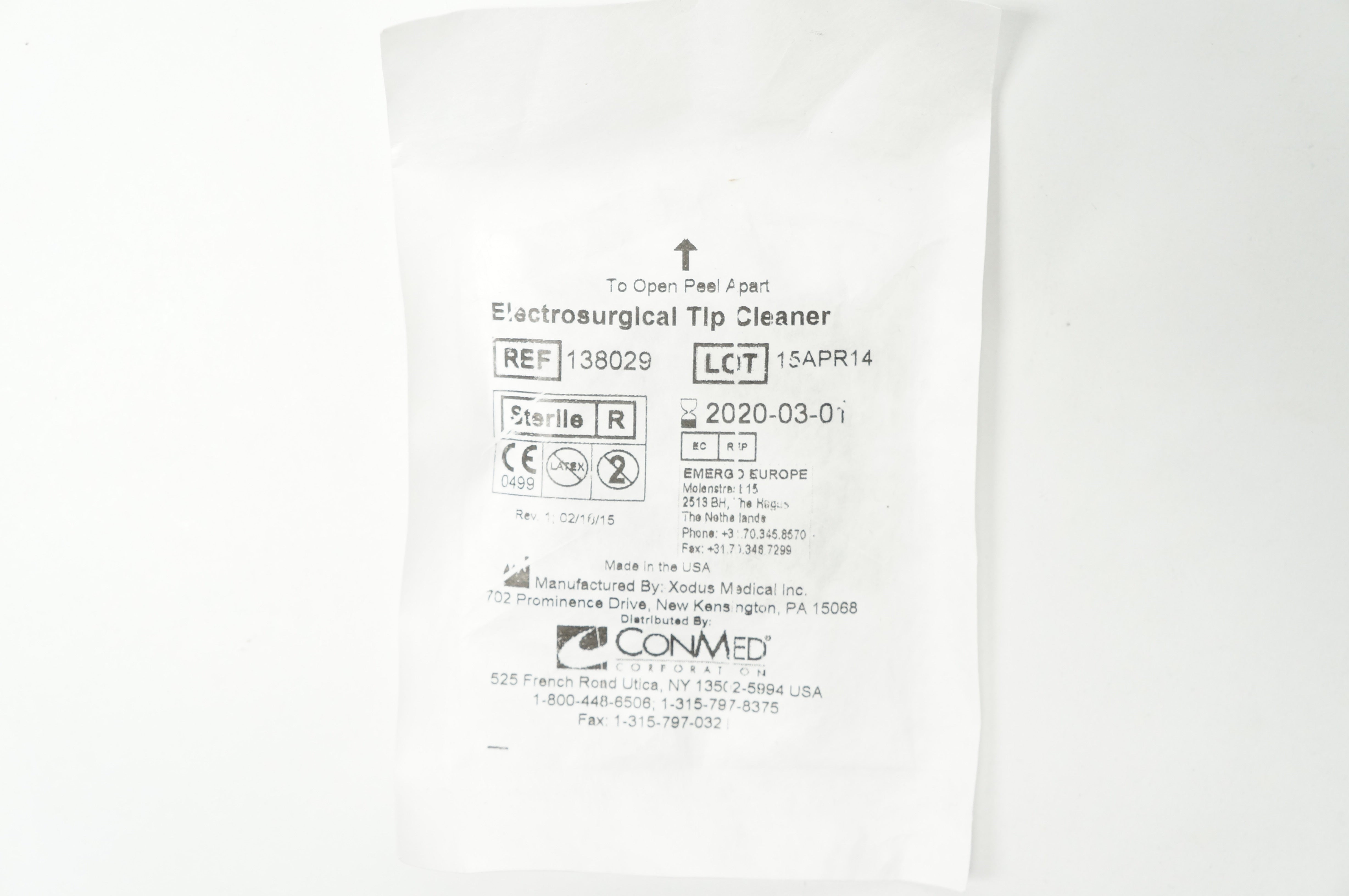 Conmed 138029 Electrosurgical Tip Cleaner (x)