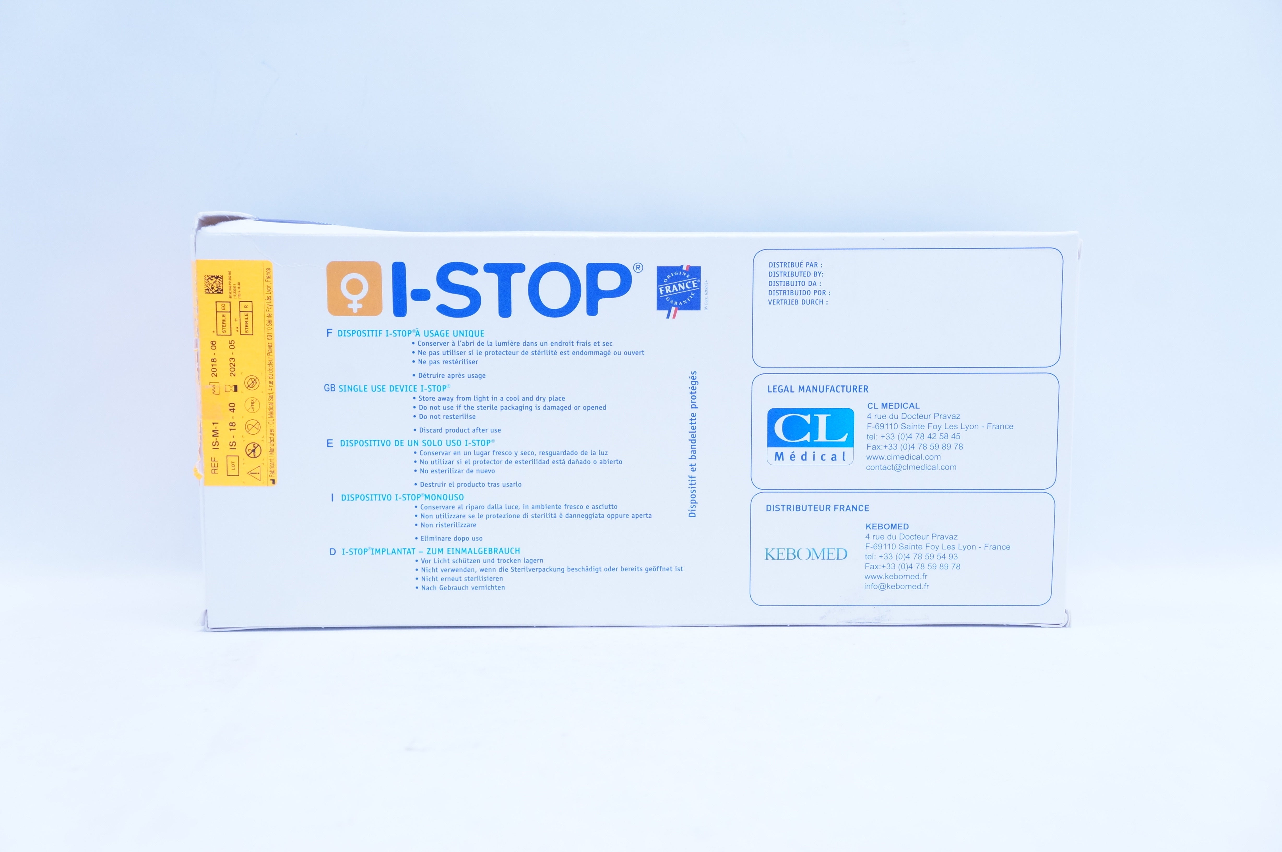CL Medical IS-M-1 I-Stop Polypropylene Non Absorbable Tape